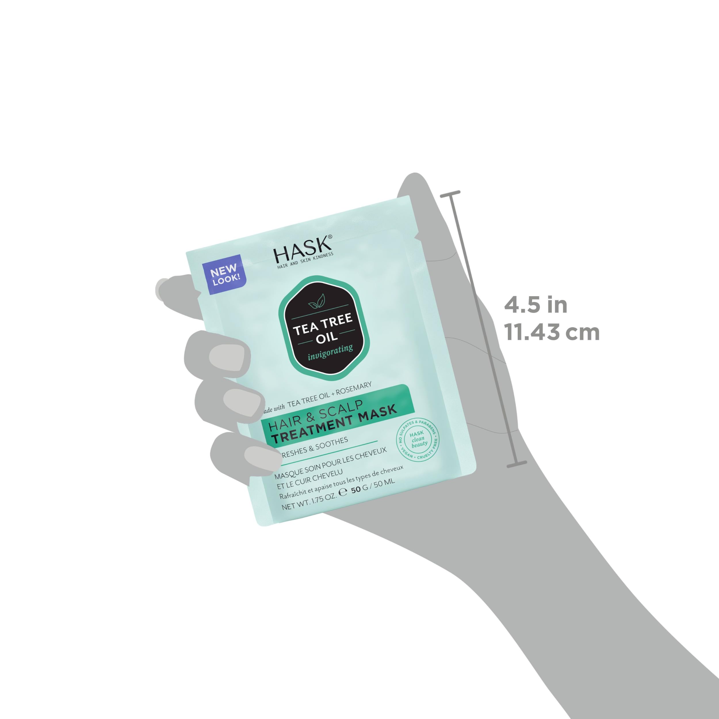Foto 8 pulgar | Set De Cuidado Capilar Hask Tea Tree Revitalizing Dry Shampoo X2 - Venta Internacional.