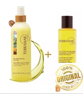 Foto 1 | Set Terramar Aceite Y Spray Bifásico Para Restaurar Cabello