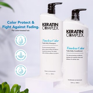 Foto 2 | Champú Y Acondicionador Duo Keratin Complex Timeless Color - Venta Internacional.