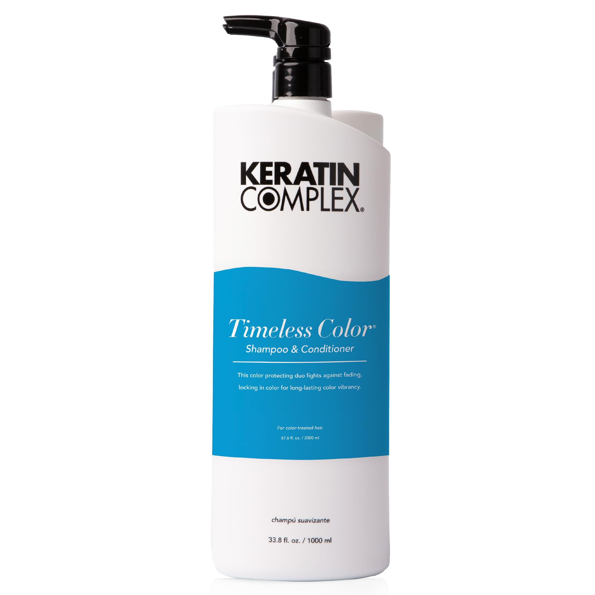 Foto 6 | Champú Y Acondicionador Duo Keratin Complex Timeless Color - Venta Internacional.