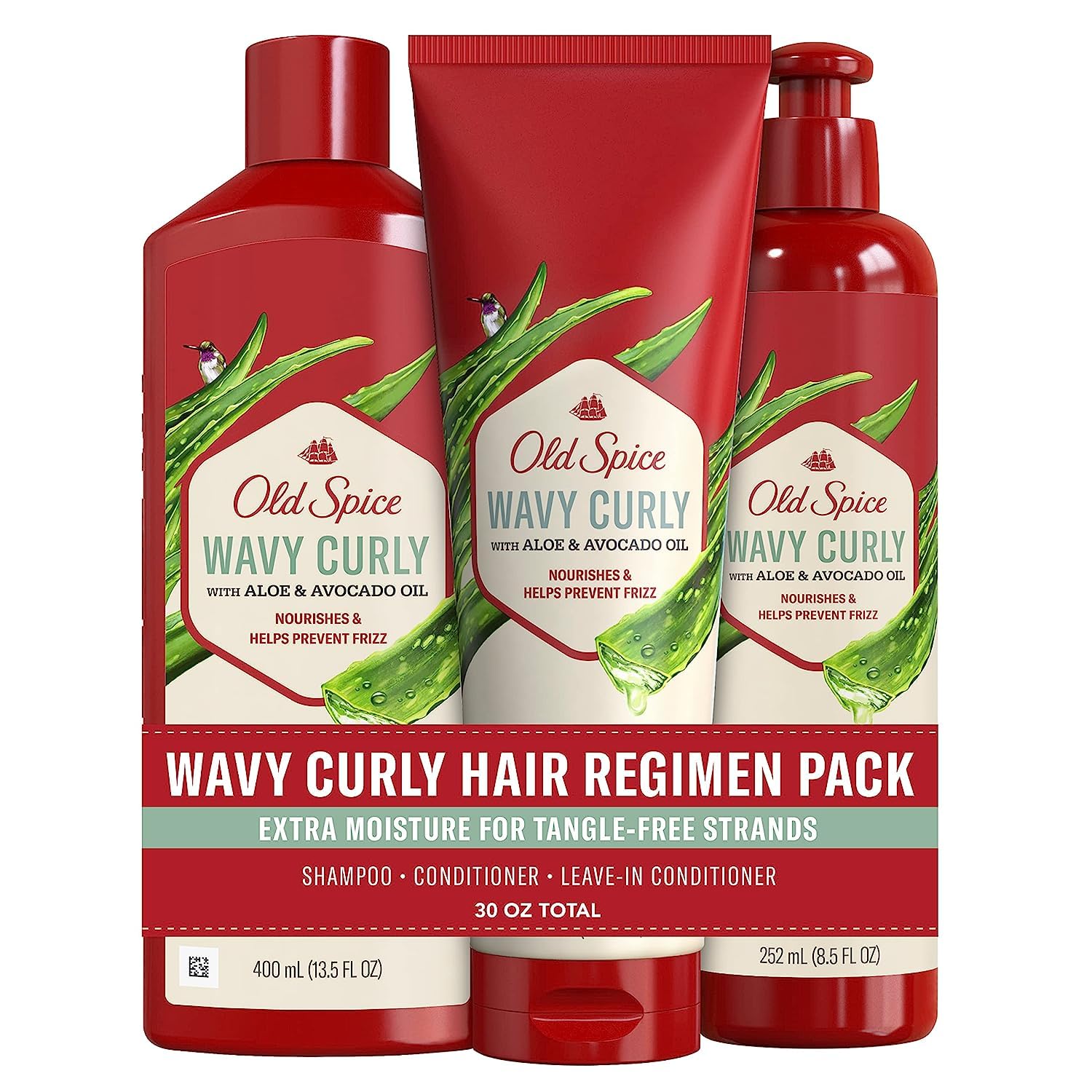 Foto 1 | Set De Champú, Acondicionador Y Acondicionador Sin Enjuague Old Spice - Venta Internacional.