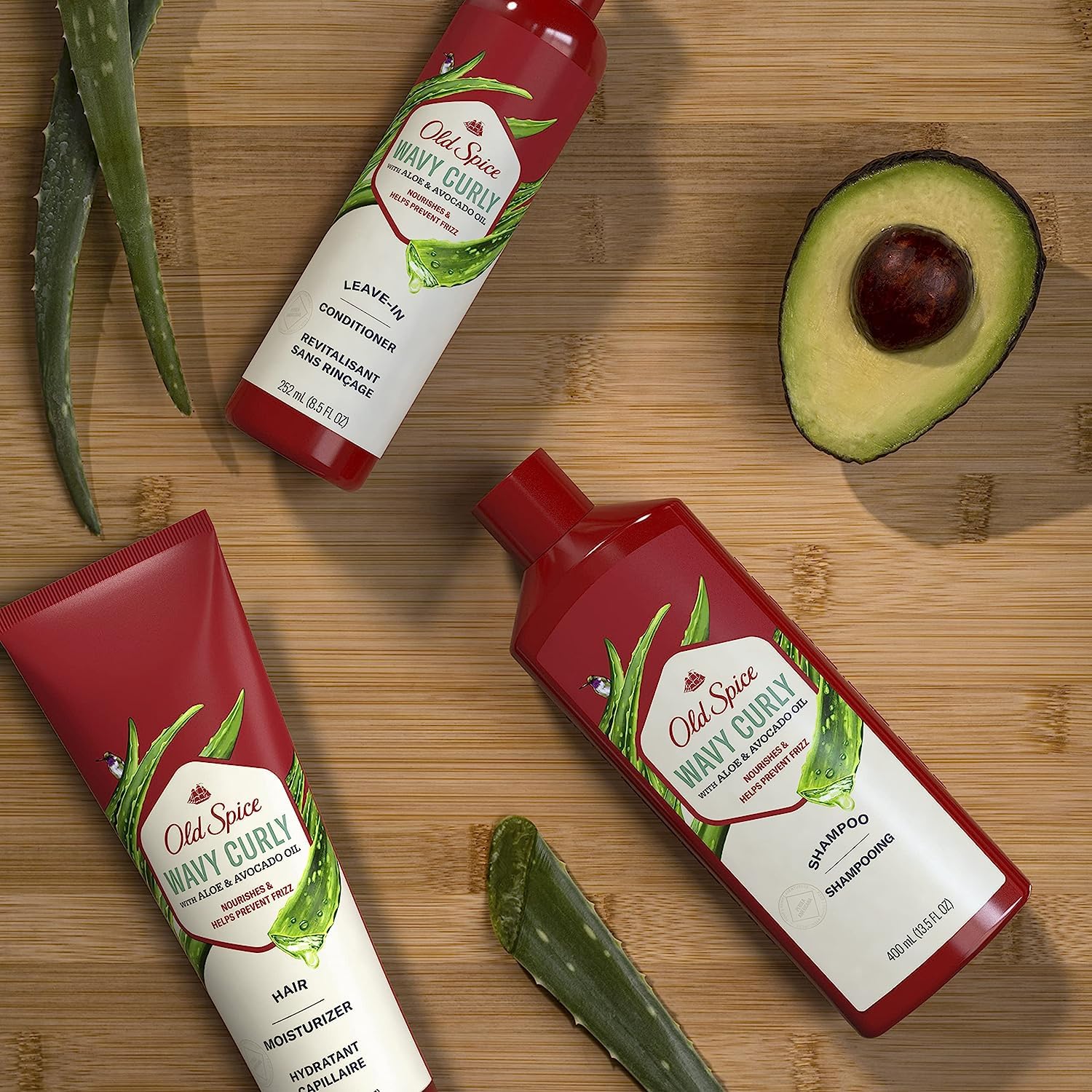 Foto 5 pulgar | Set De Champú, Acondicionador Y Acondicionador Sin Enjuague Old Spice - Venta Internacional.
