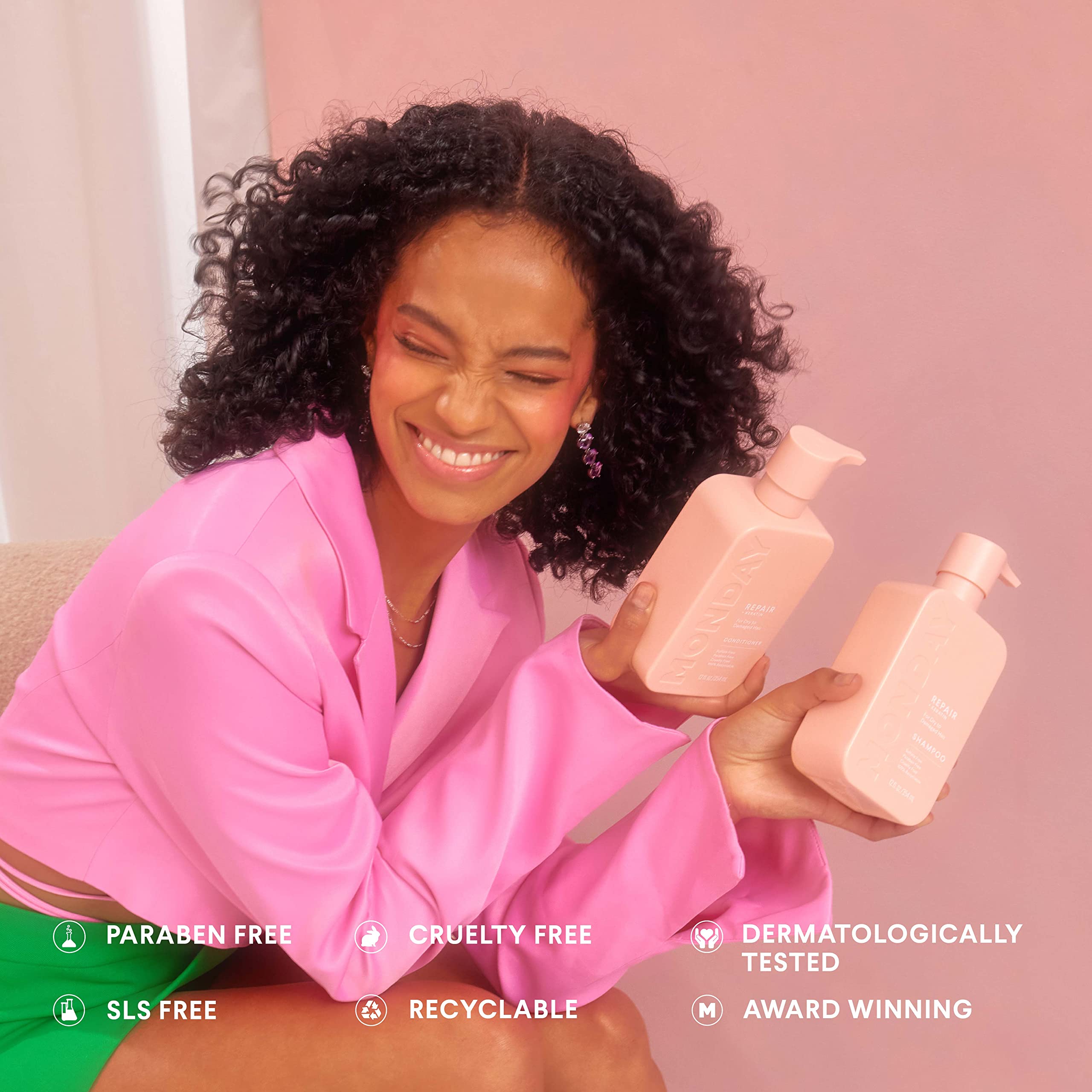 Foto 6 pulgar | Set De Champú Y Acondicionador Monday Haircare Repair 355 Ml - Venta Internacional.