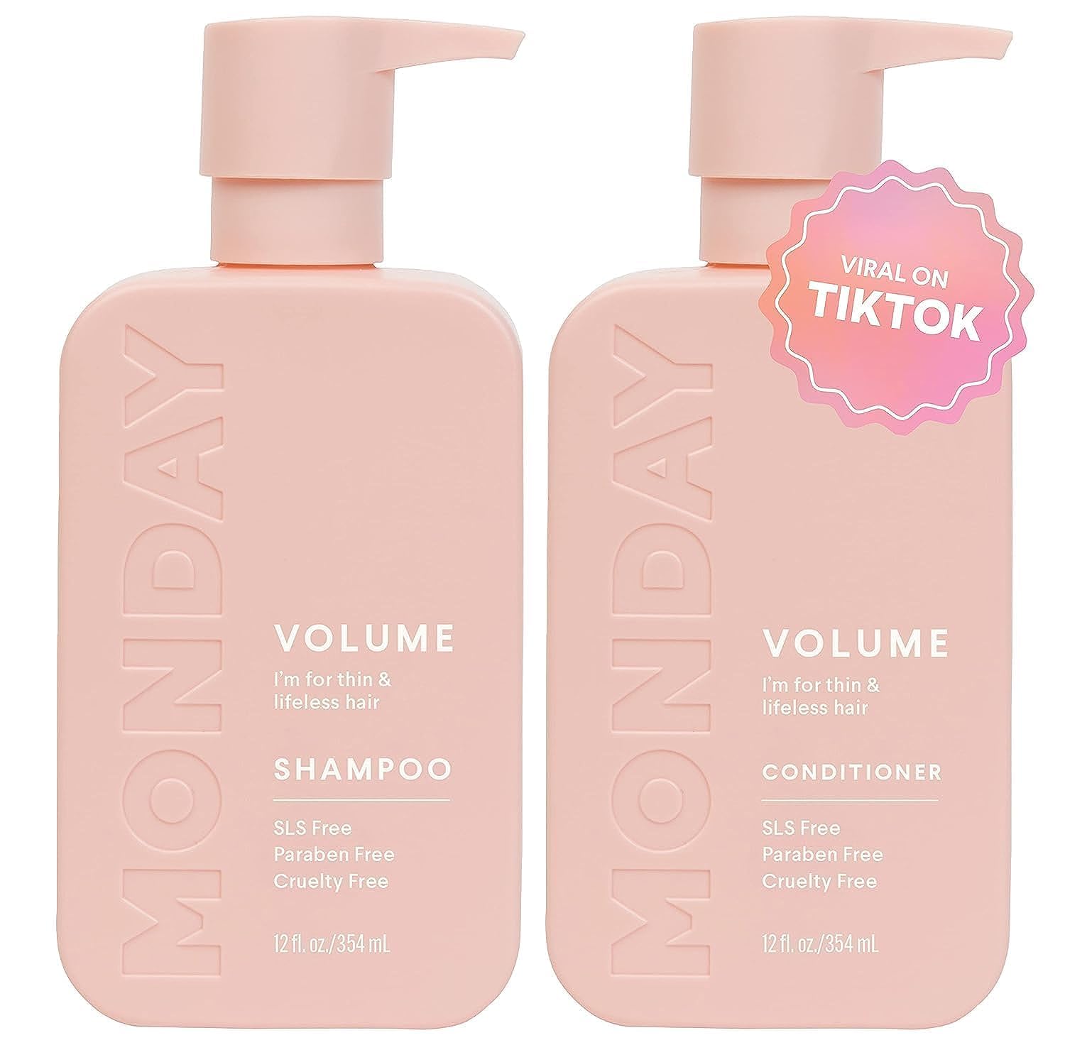 Foto 1 | Set De Champú Y Acondicionador Monday Haircare, Volumen 355 Ml (2 Veces) - Venta Internacional.