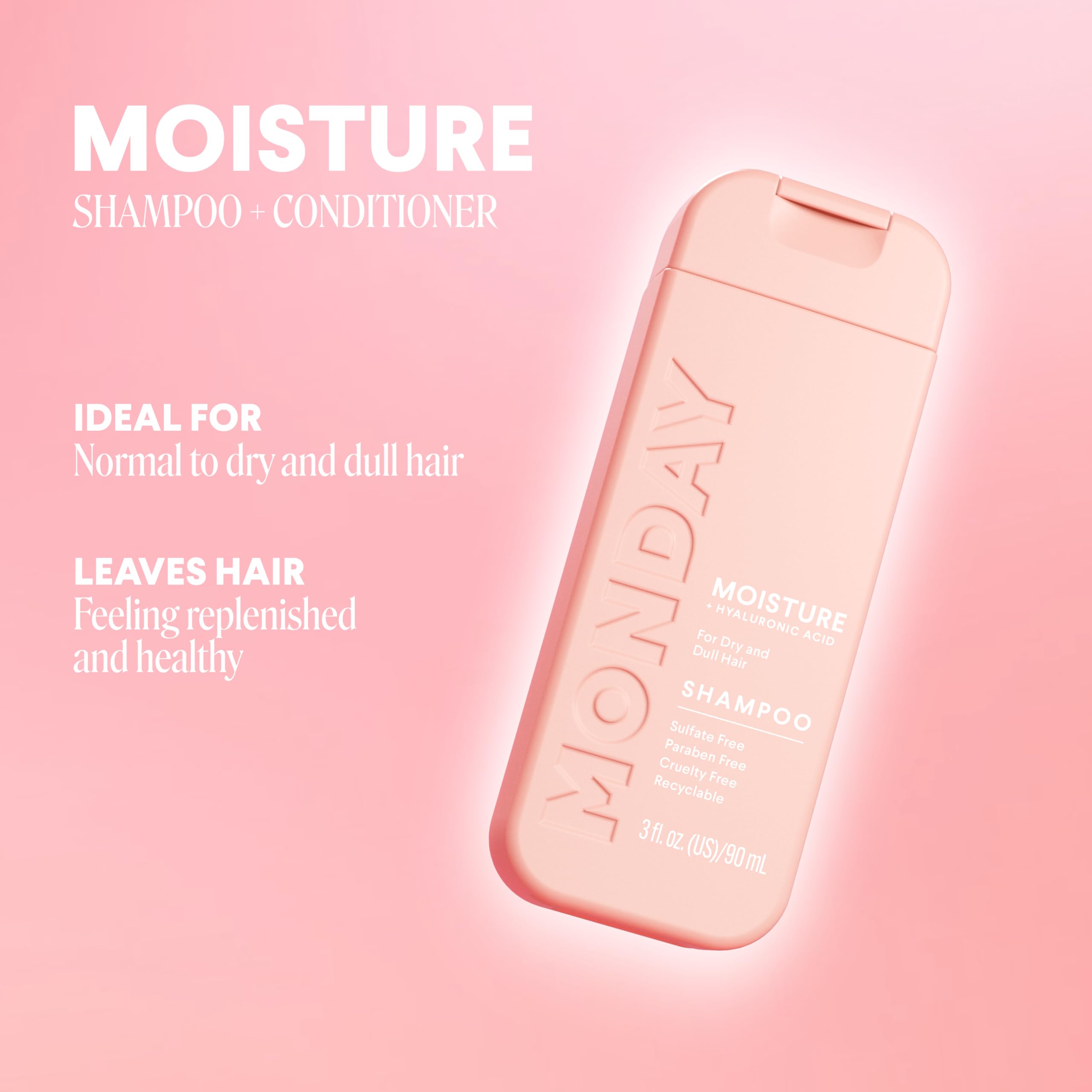 Foto 3 pulgar | Paquete De Viaje De Champú Y Acondicionador Monday Haircare De 90 Ml - Venta Internacional.