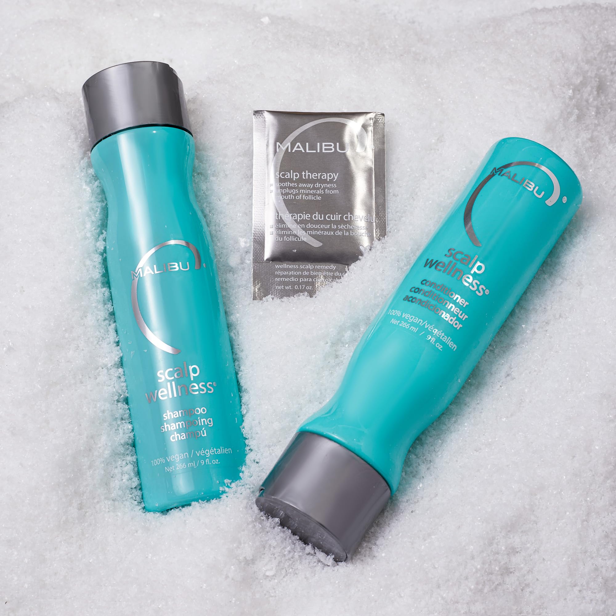 Foto 3 pulgar | Set Para El Cuidado Del Cabello Malibu C Scalp Wellness Con Champú Y Remedio Para El Cuero Cabelludo - Venta Interna