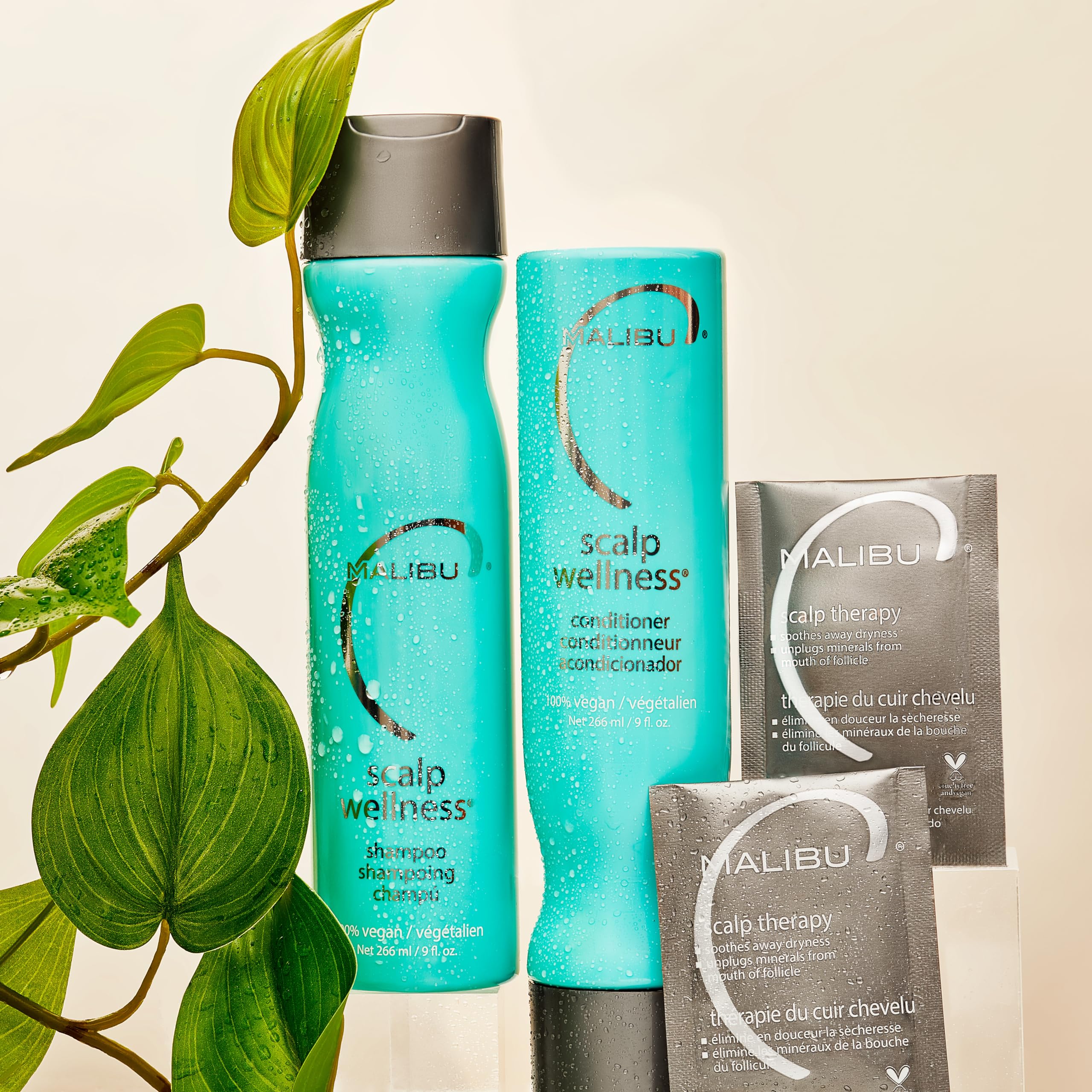 Foto 7 pulgar | Set Para El Cuidado Del Cabello Malibu C Scalp Wellness Con Champú Y Remedio Para El Cuero Cabelludo - Venta Interna