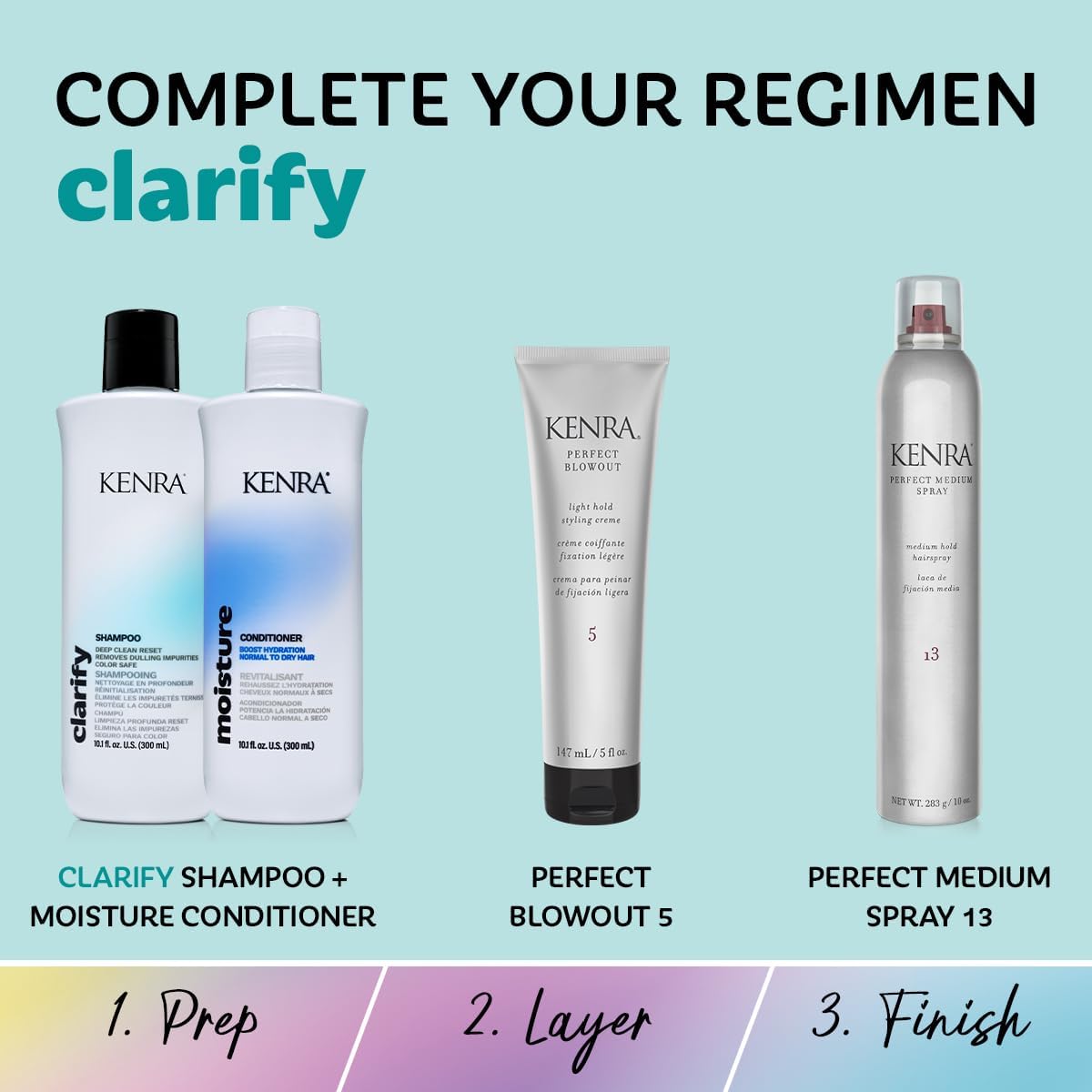Foto 7 pulgar | Champú Kenra Clarify Deep Cleansing, Seguro Para El Color, 500 Ml, Paquete De 2 - Venta Internacional.