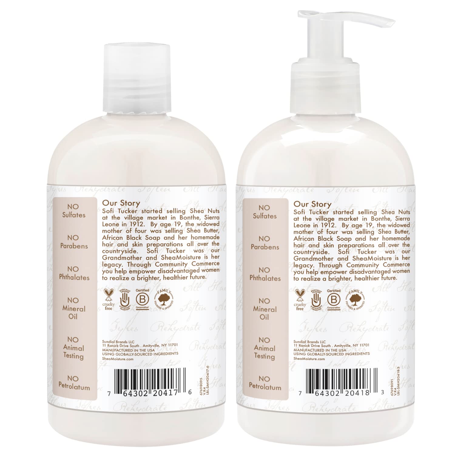 Foto 2 | Champú Y Acondicionador Sheamoisture 100% Aceite De Coco Virgen - Venta Internacional.