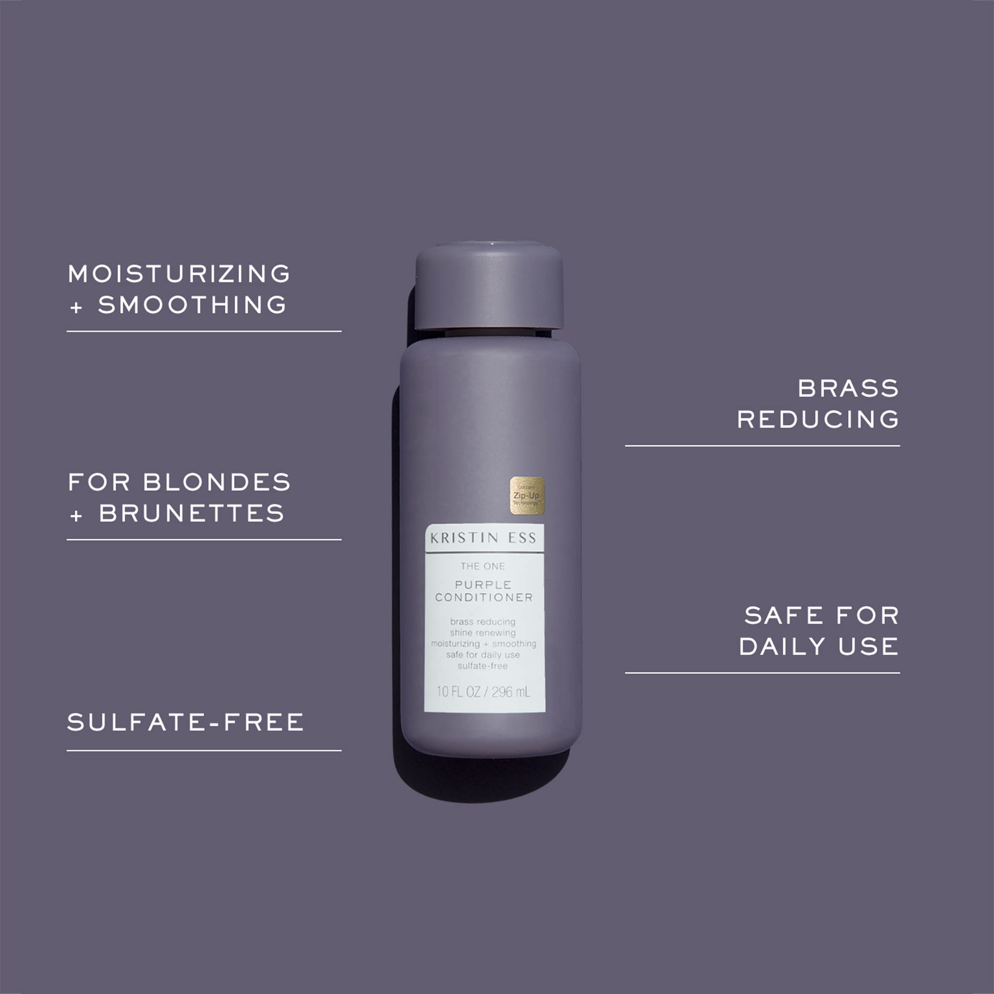 Foto 5 | Set De Champú Y Acondicionador Kristin Ess Hair Purple - Venta Internacional.