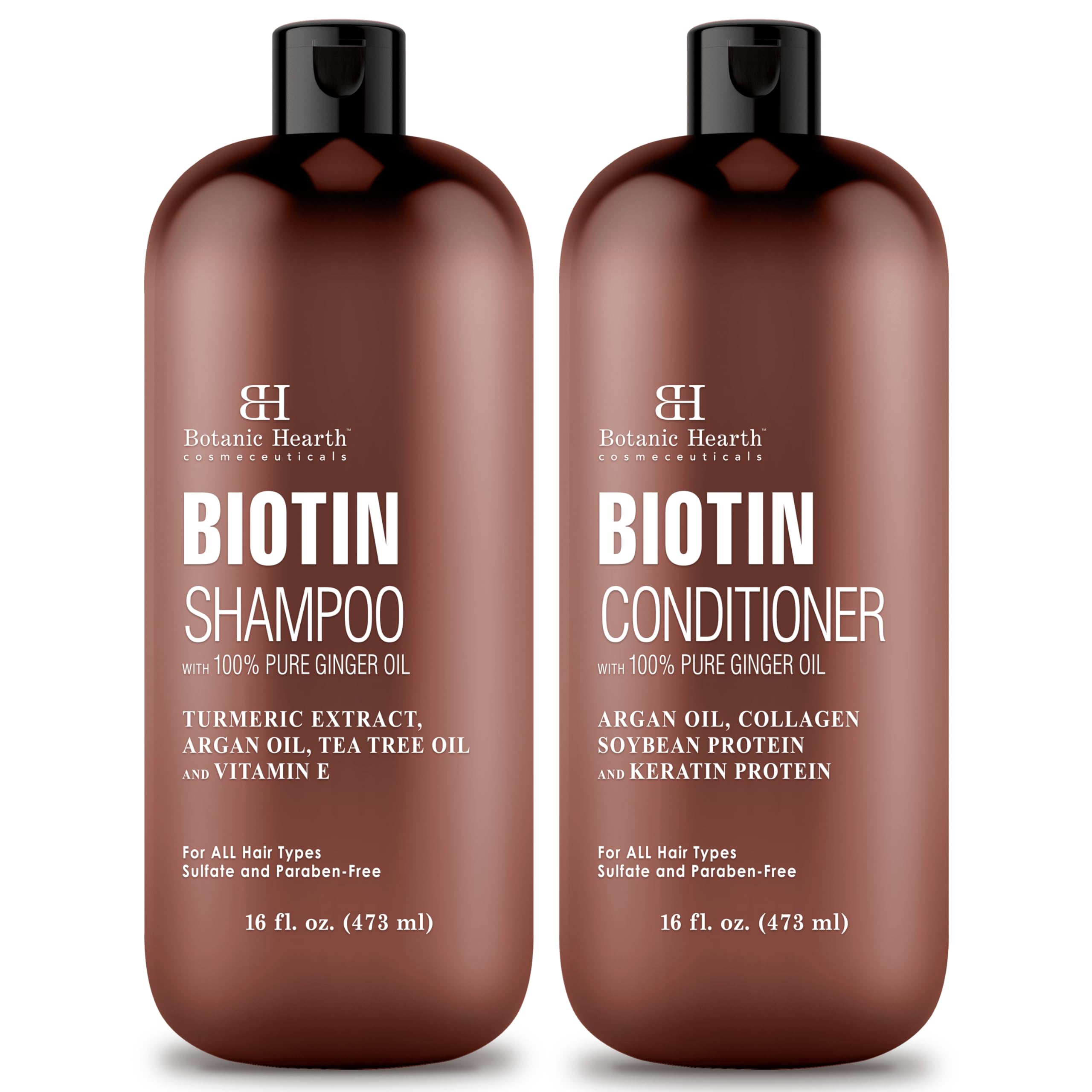 Foto 1 | Set De Champú Y Acondicionador Botanic Hearth Biotin 480 Ml - Venta Internacional.