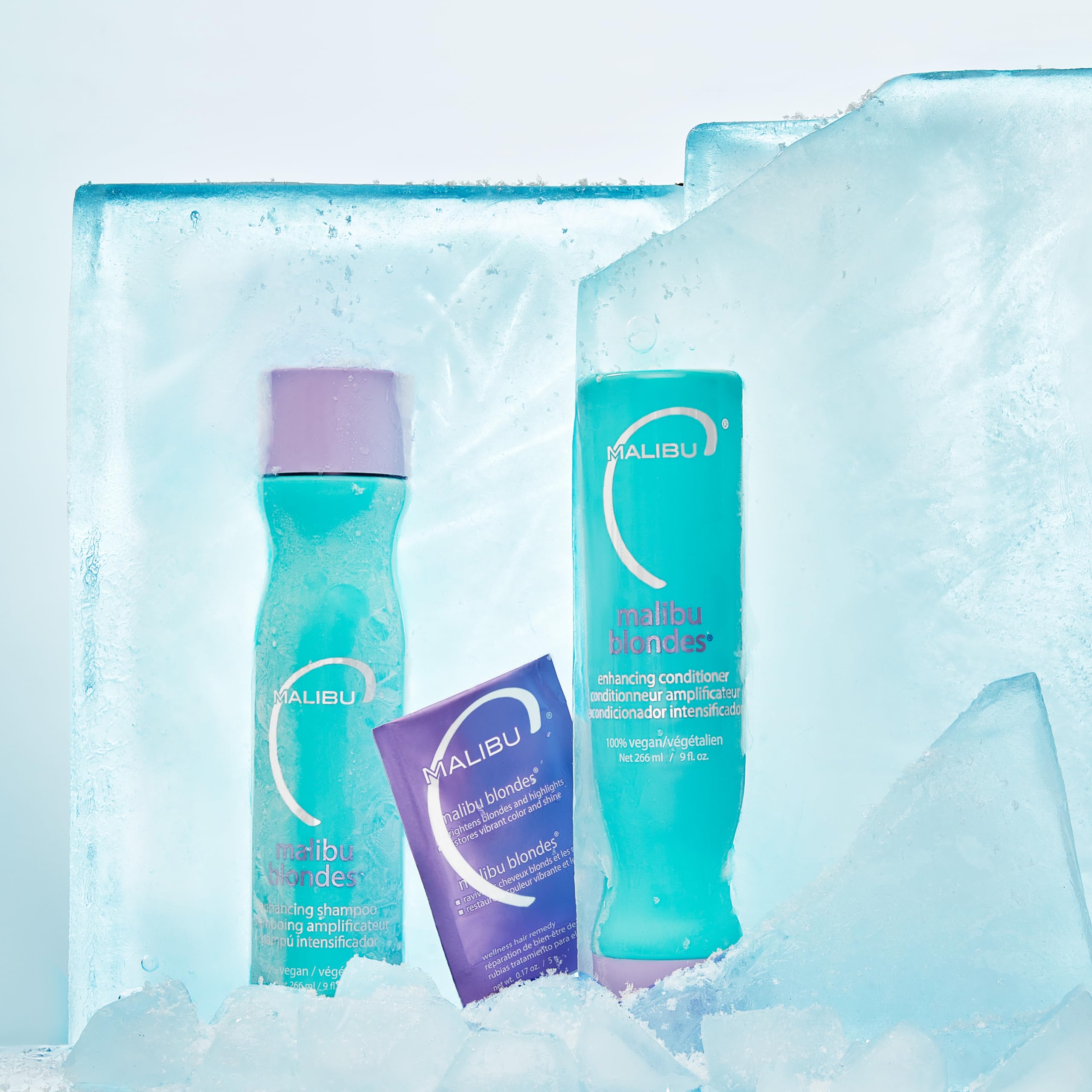 Foto 7 | Set De Cuidado Del Cabello Malibu C Blondes Collection Para Rubias - Venta Internacional.
