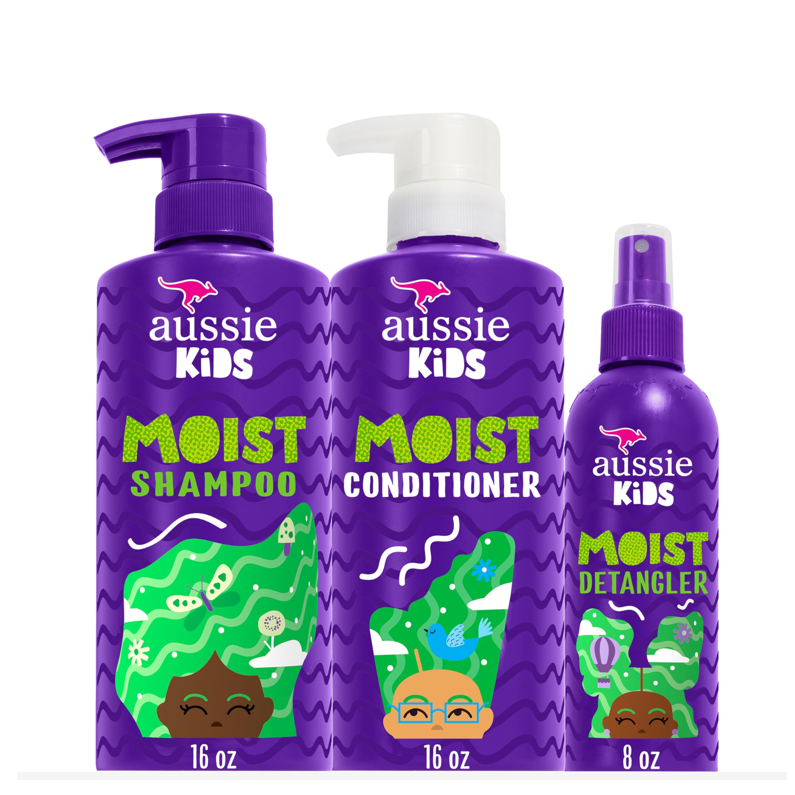 Foto 2 pulgar | Hair Care Bundle Aussie Kids, Champú Y Acondicionador, 480 Ml - Venta Internacional.