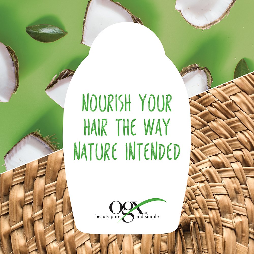 Foto 7 pulgar | Set De Champú Y Acondicionador Ogx Nourishing Coconut Milk 390 Ml - Venta Internacional.