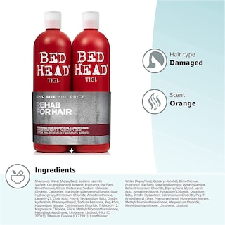 Foto 3 | Set De Champú Y Acondicionador Bed Head Urban Antidotes - Venta Internacional.