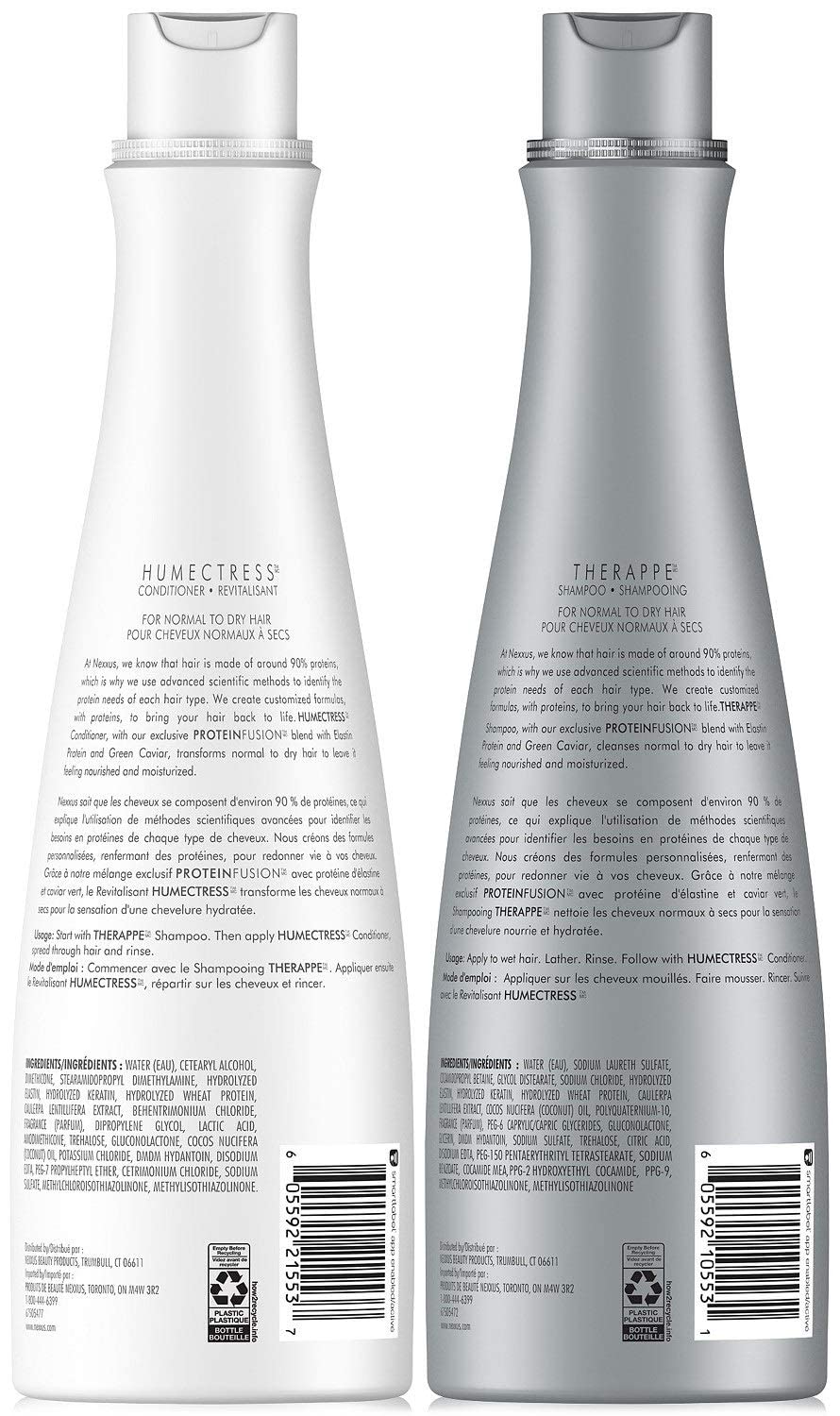 Foto 3 pulgar | Paquete Combinado De Champú Y Acondicionador Nexxus Therappe Humectress - Venta Internacional.