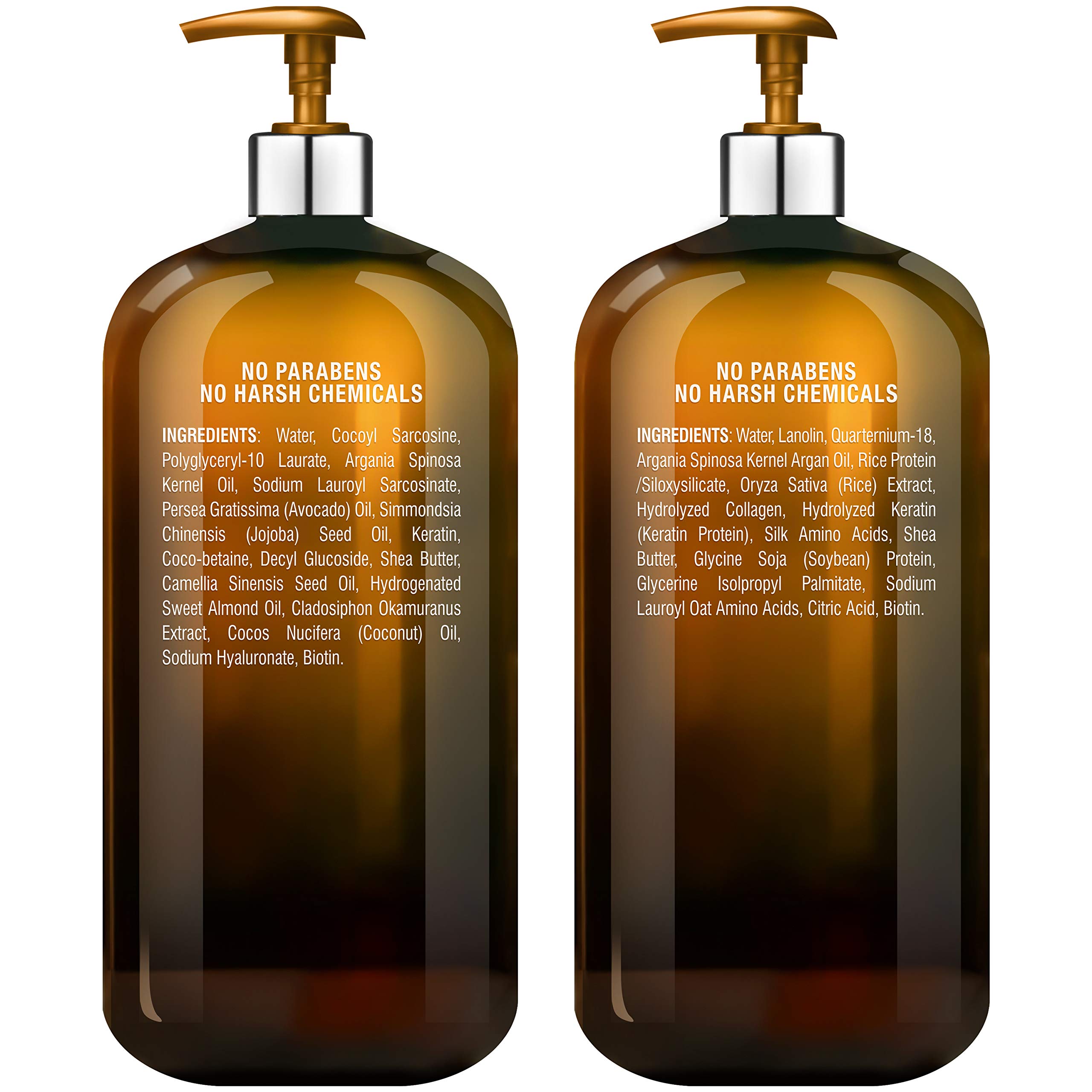 Foto 7 pulgar | Set De Champú Y Acondicionador Majestic Pure Argan Oil 480 Ml - Venta Internacional.
