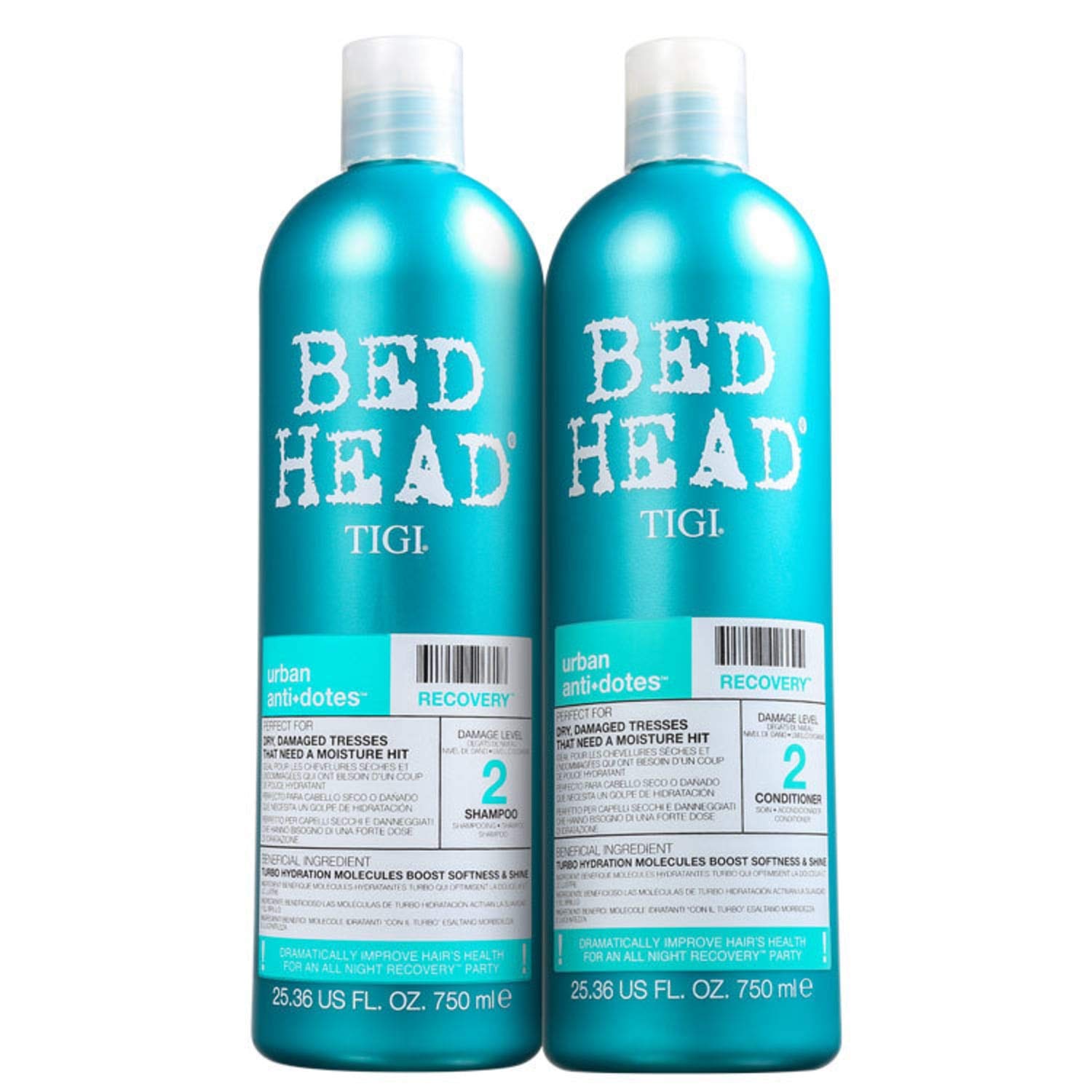 Foto 2 pulgar | Champú Y Acondicionador Tigi Bed Head Urban Antidote Recovery - Venta Internacional.