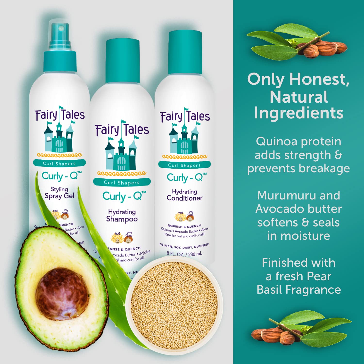 Foto 4 pulgar | Kit De Champú Y Acondicionador Fairy Tales Curly Q Para Cabello Rizado - Venta Internacional.