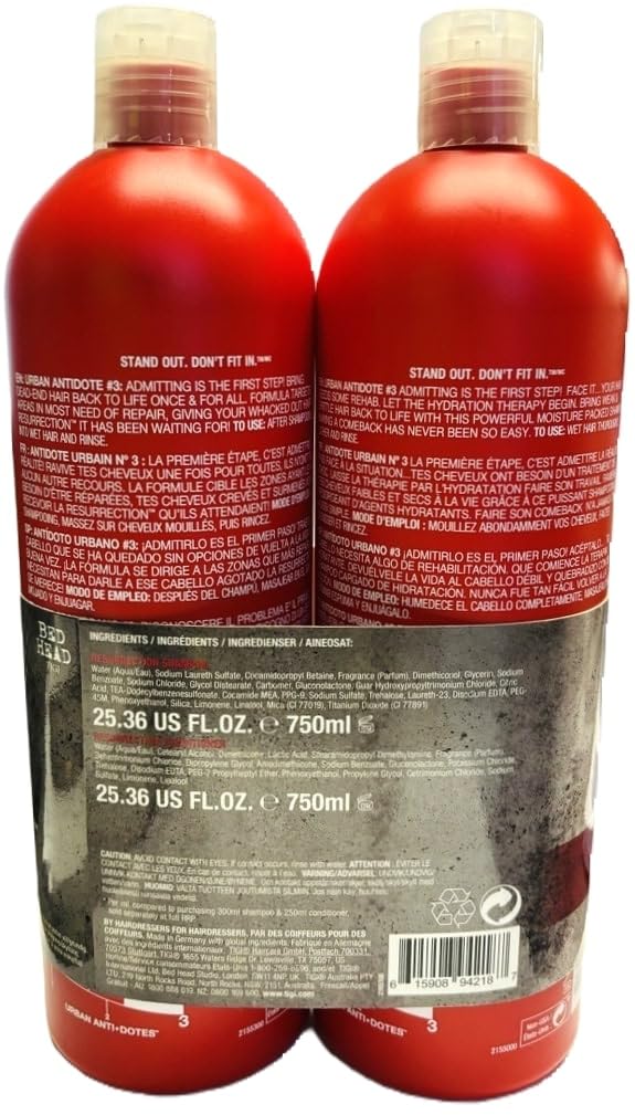 Foto 4 pulgar | Champú Y Acondicionador Bed Head Urban Anti+dotes Resurrection - Venta Internacional.