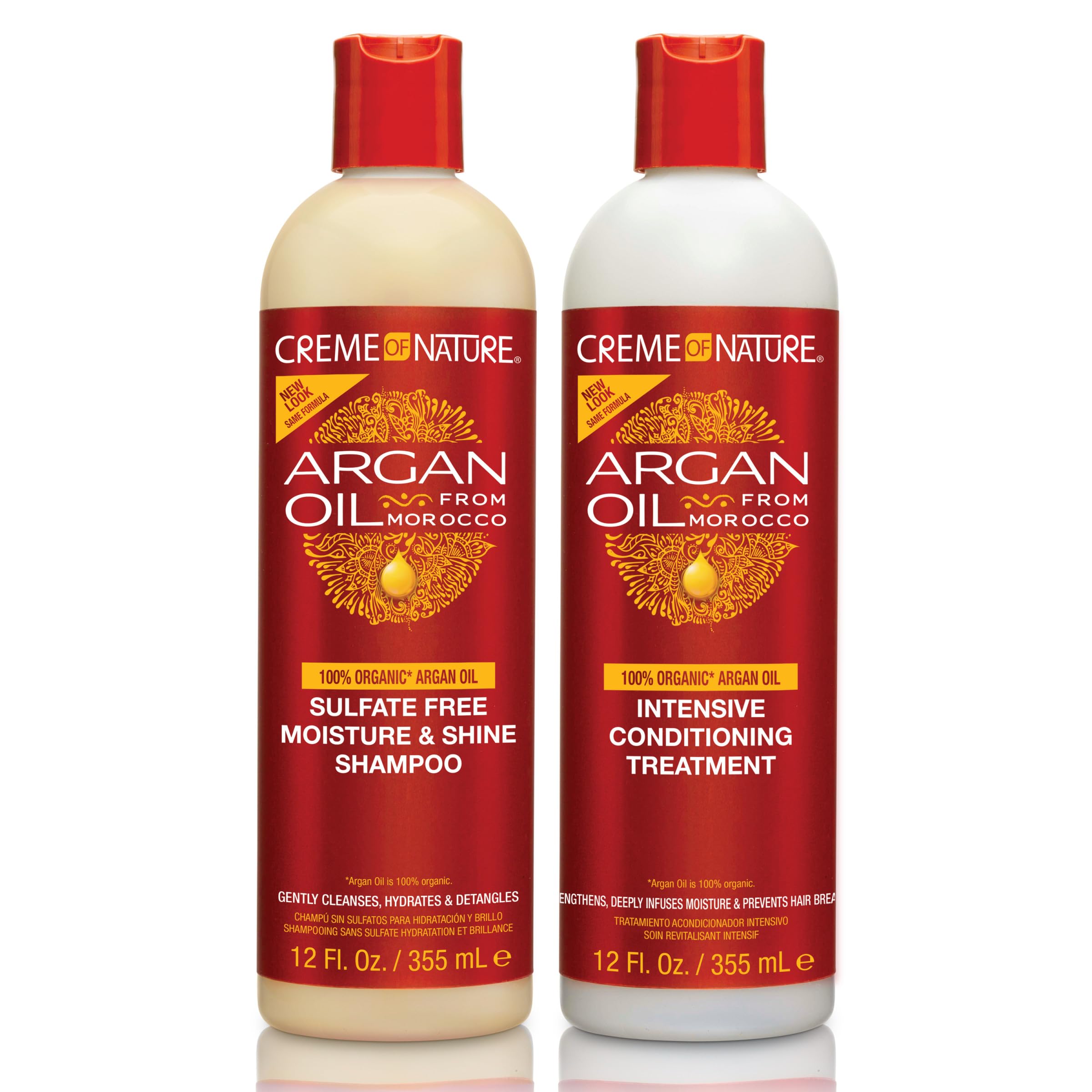 Champú Y Tratamiento Acondicionador Intensivo Creme Of Nature - Venta Internacional.