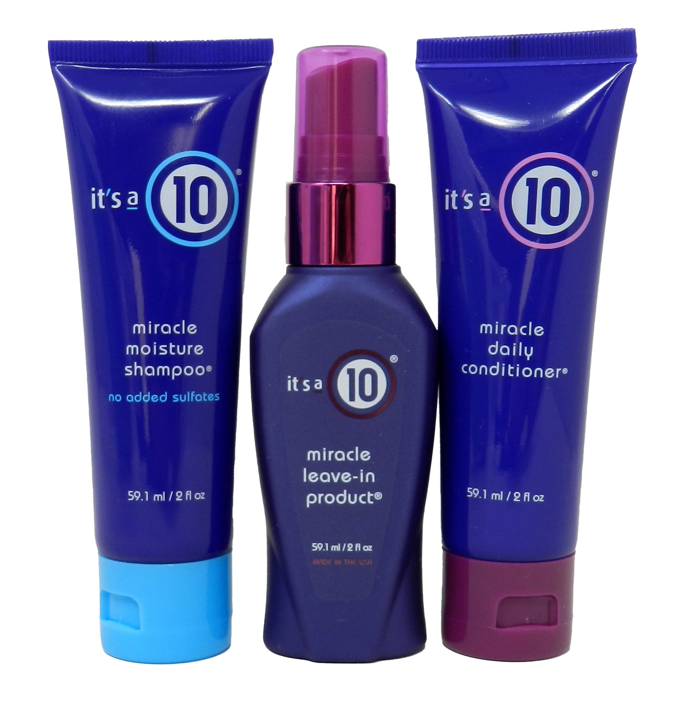 Foto 2 pulgar | Kit De Cuidado Del Cabello It's A 10 Miracle Originals Con Champú, Acondicionador Y Sin Enjuague - Venta Internacional.