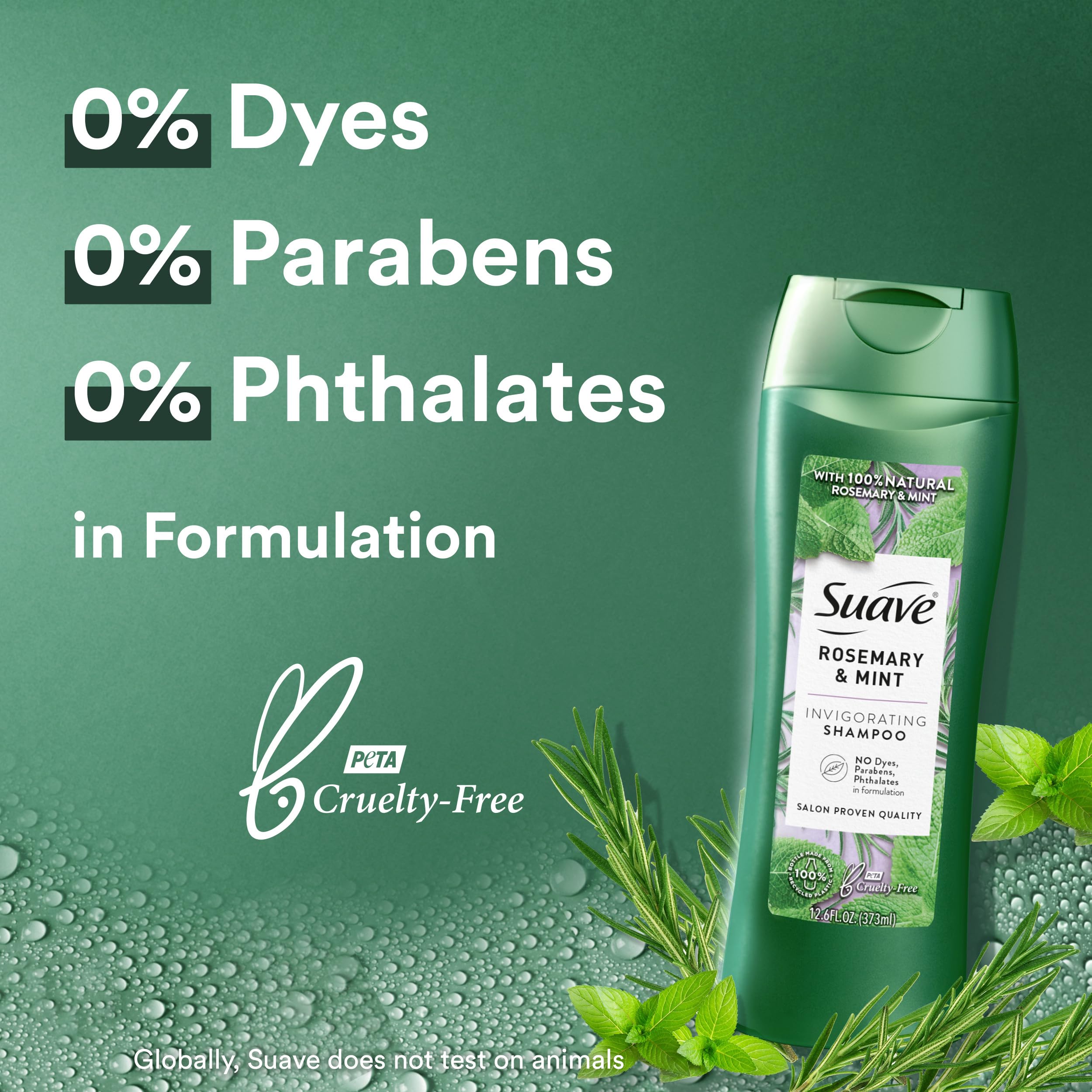 Foto 6 pulgar | Set De Champú Y Acondicionador Suave Rosemary & Mint 375 Ml - Venta Internacional.