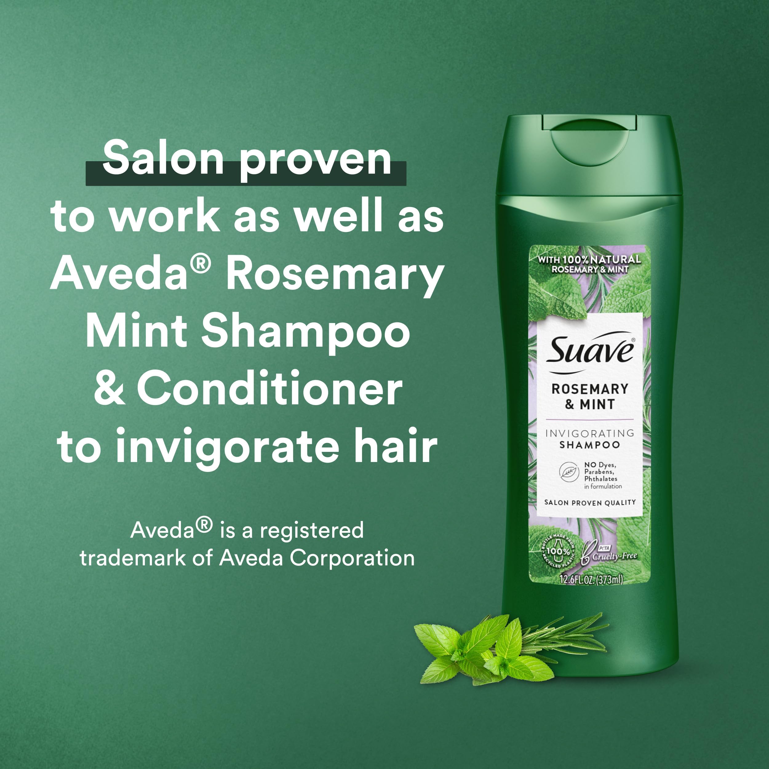 Foto 7 | Set De Champú Y Acondicionador Suave Rosemary & Mint 375 Ml - Venta Internacional.