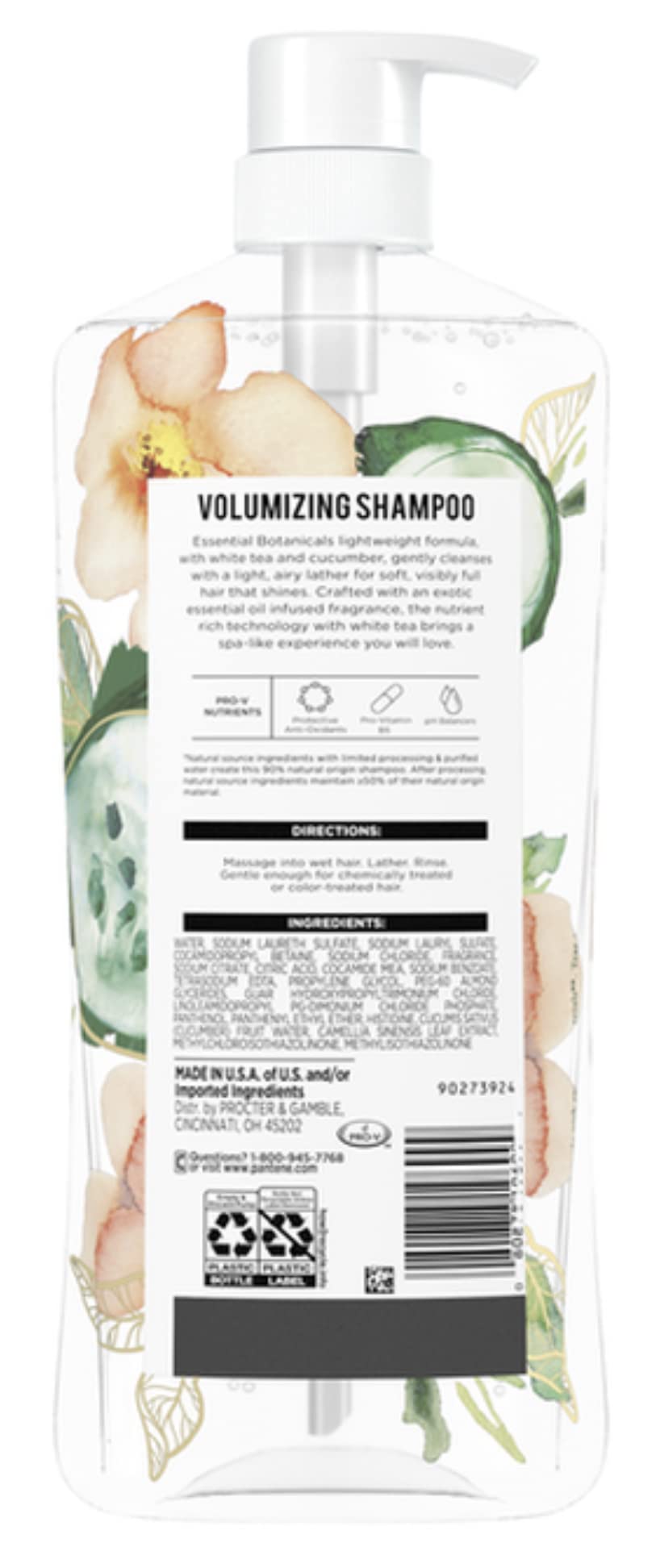 Foto 5 pulgar | Set De Champú Y Acondicionador Pantene Essential Botanicals - Venta Internacional.