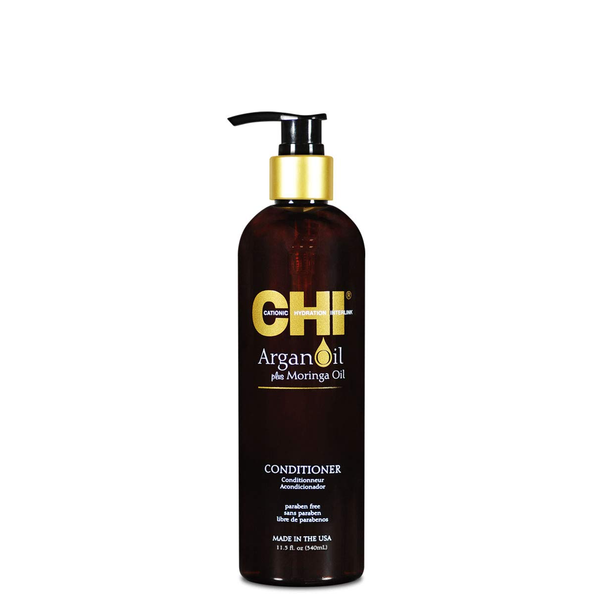 Foto 3 pulgar | Kit Trio Chi Argan Oil + Moringa Oil Luxe Con Champú Y Acondicionador - Venta Internacional.