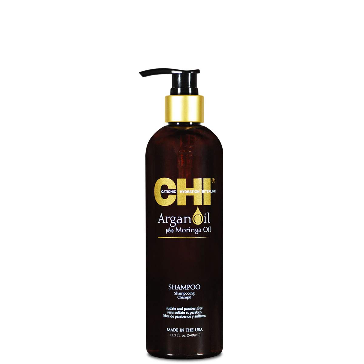 Foto 4 pulgar | Kit Trio Chi Argan Oil + Moringa Oil Luxe Con Champú Y Acondicionador - Venta Internacional.
