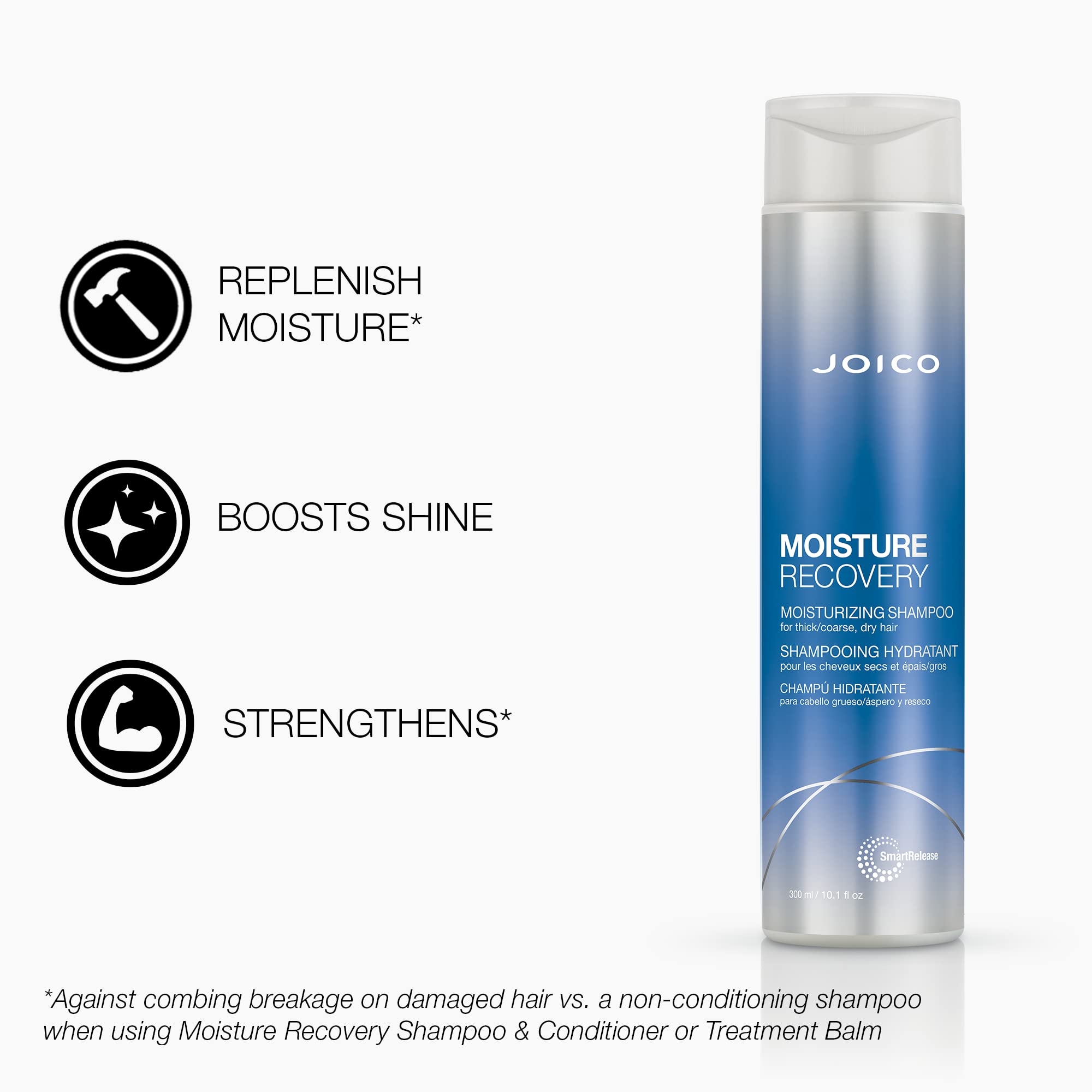 Foto 4 pulgar | Champú/acondicionador Joico Moisture Recovery 300 Ml - Venta Internacional.