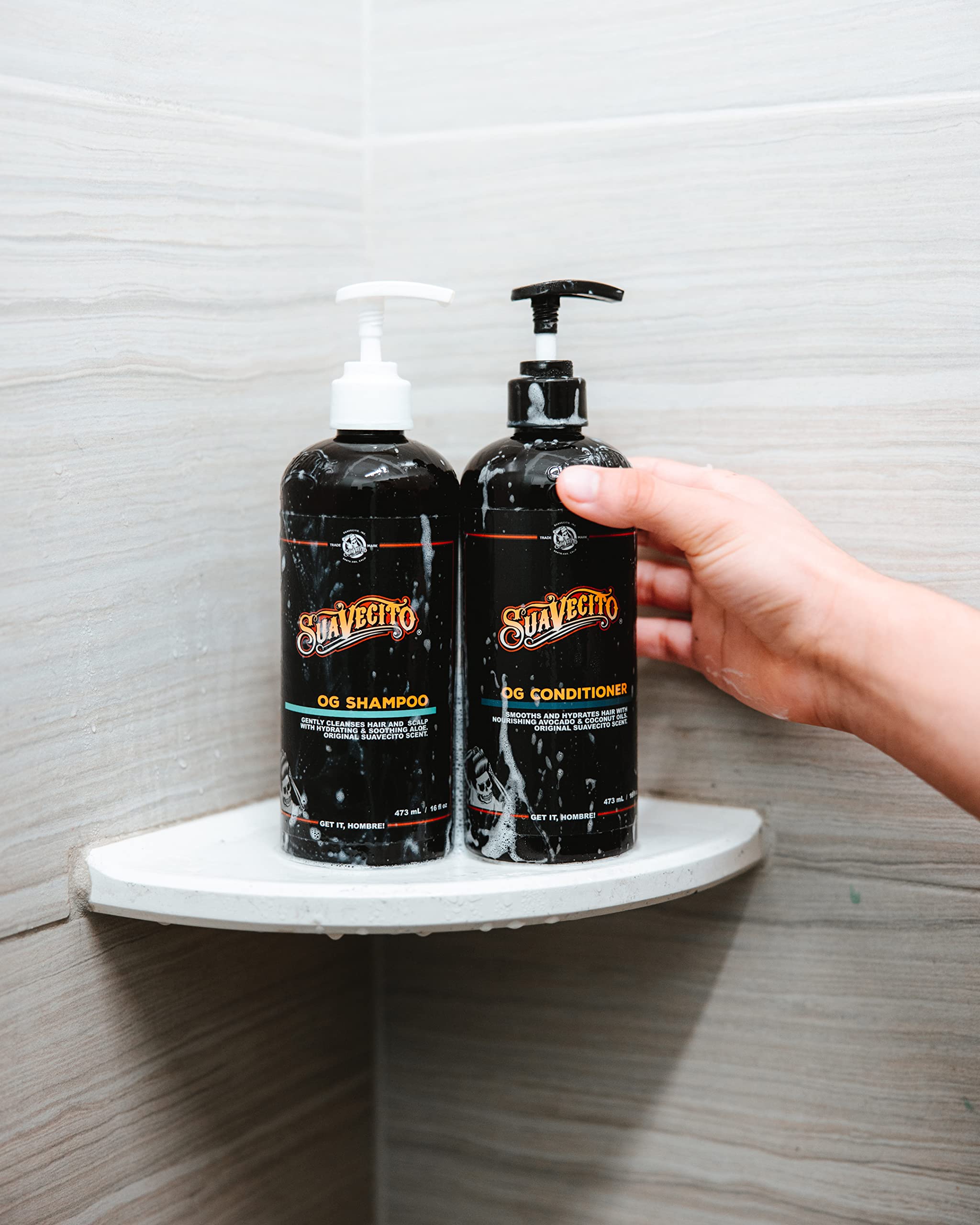 Foto 3 pulgar | Set De Champú Y Acondicionador Suavecito Og Sin Sulfatos - Venta Internacional.