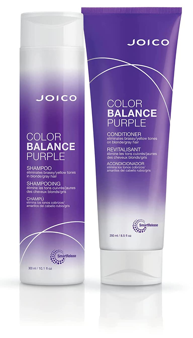 Foto 2 pulgar | Set De Champú Y Acondicionador Joico Color Balance Purple 300 Ml - Venta Internacional.