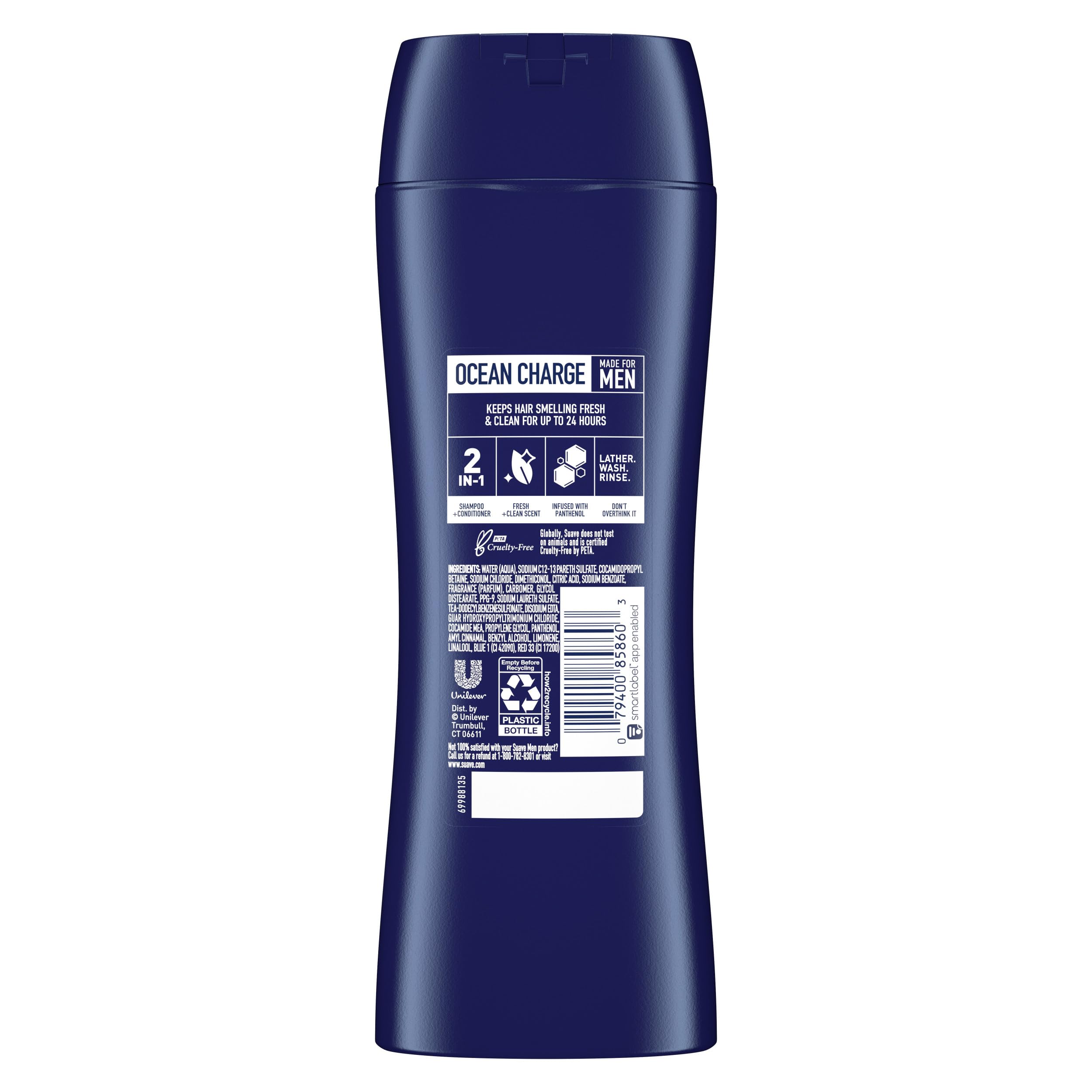 Foto 3 pulgar | Set De Champú Y Acondicionador Suave Men Ocean Charge 375 Ml X2 - Venta Internacional.