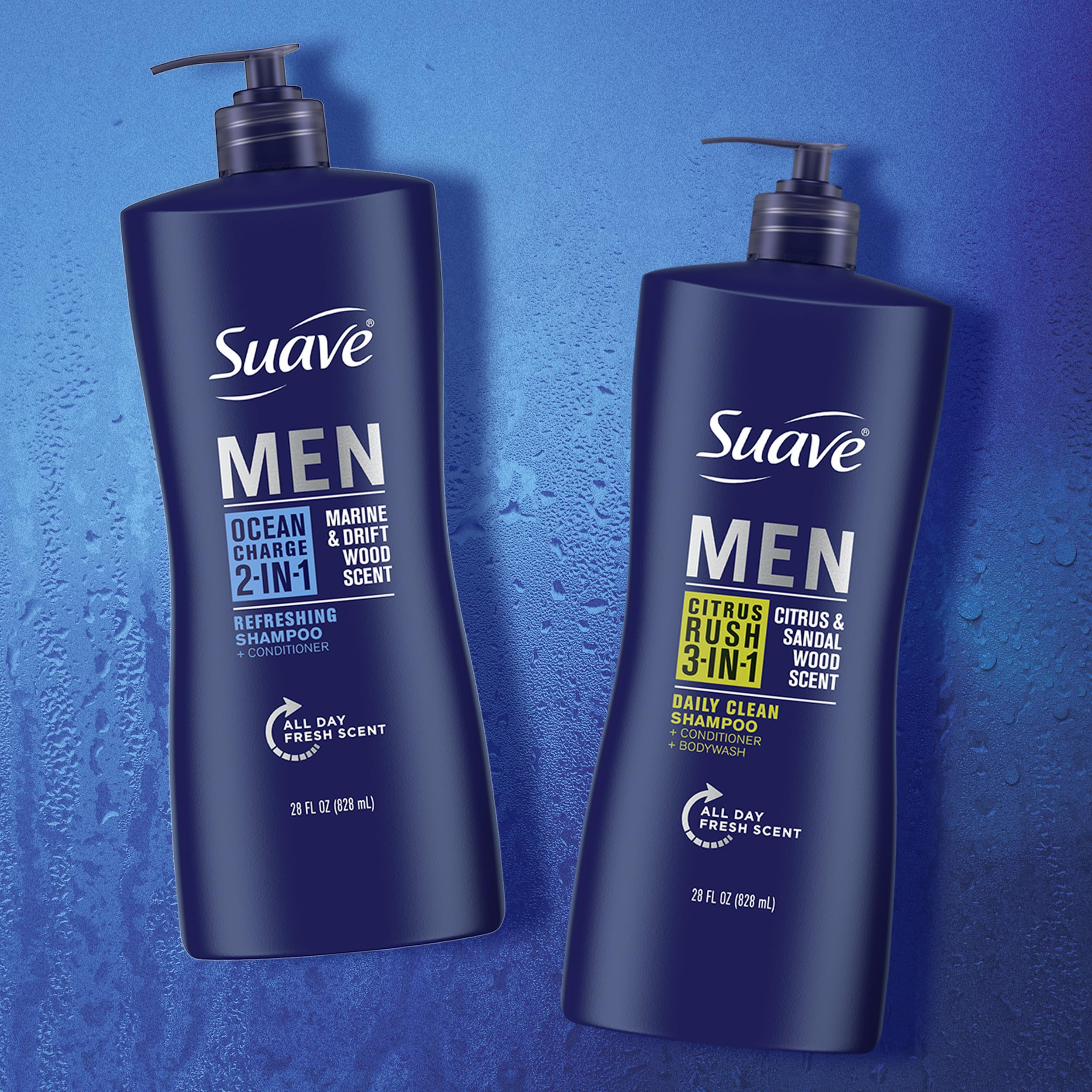 Foto 4 pulgar | Set De Champú Y Acondicionador Suave Men Ocean Charge 375 Ml X2 - Venta Internacional.