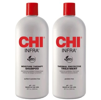 Foto 1 | Set De Champú Y Tratamiento Chi Infra 960 Ml - Venta Internacional.