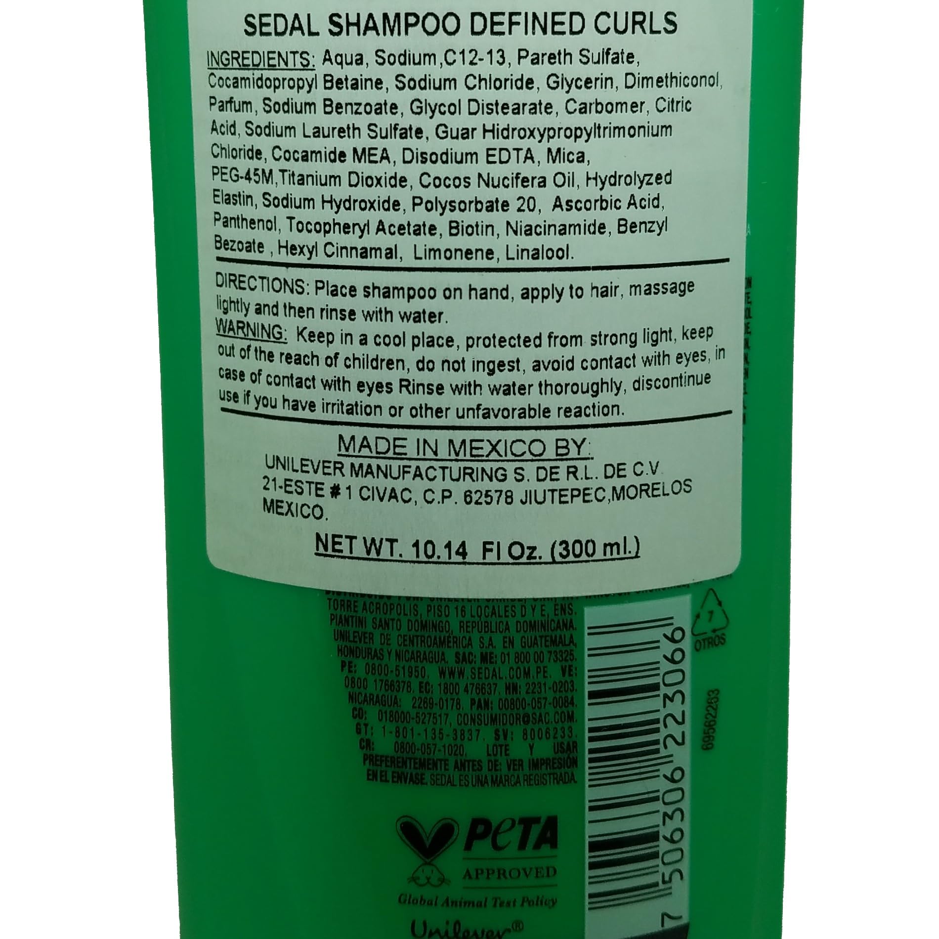 Foto 7 pulgar | Set De Acondicionador Sedal Defined Curls De 340 Ml Y Crema De 300 Ml - Venta Internacional.