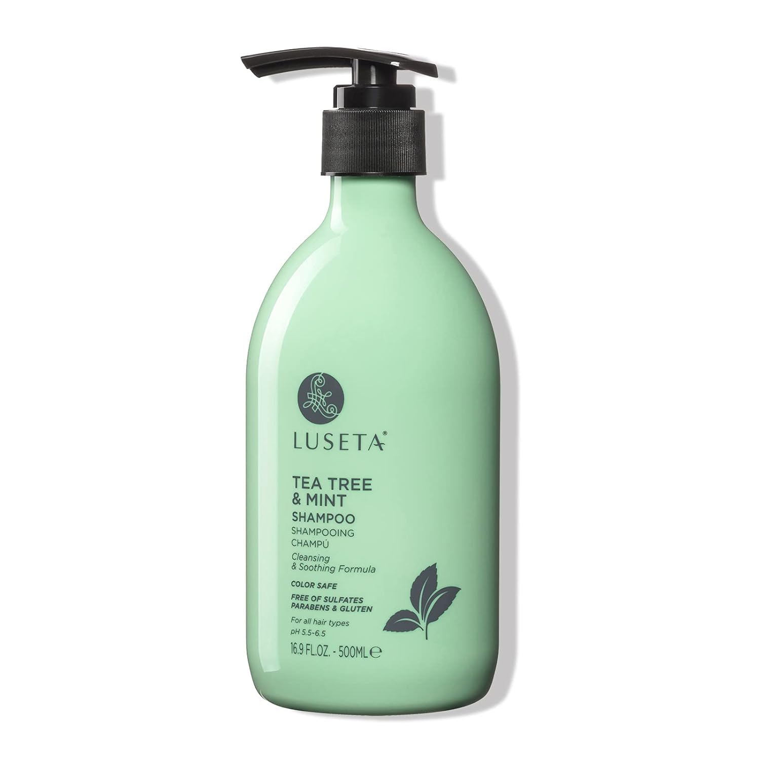 Foto 1 | Champú Luseta Limpiador Calmante Con Árbol De Té Y Menta, 500 Ml - Venta Internacional.