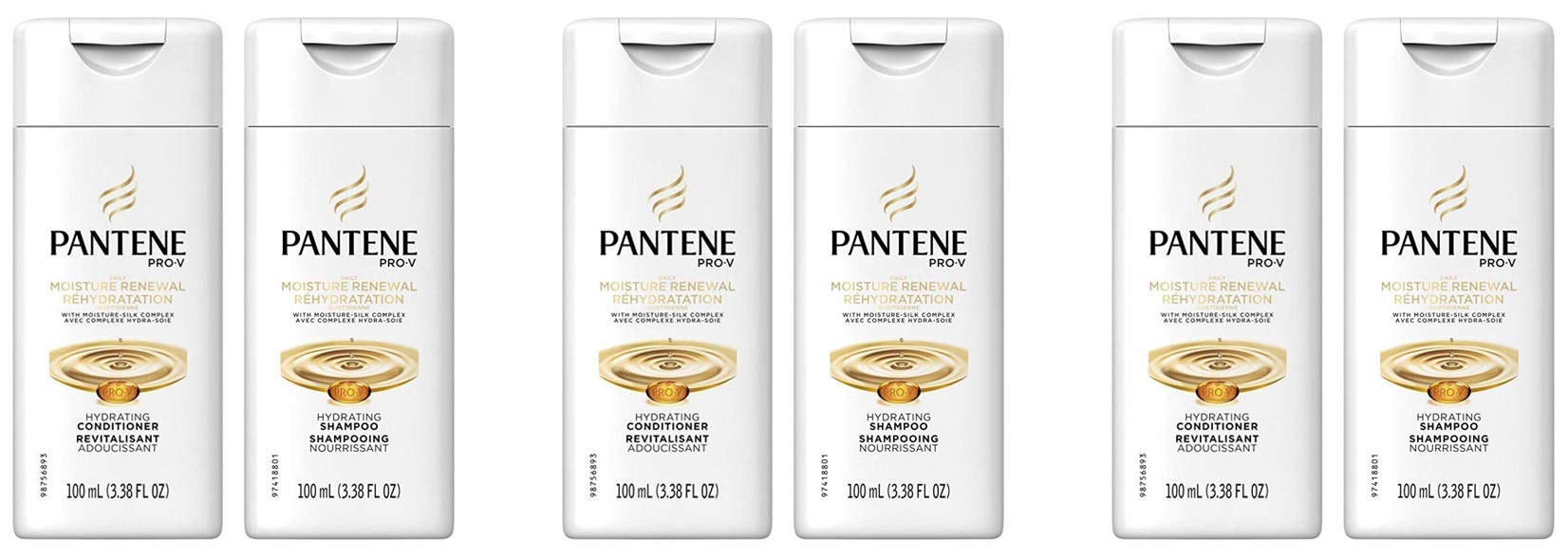 Foto 4 pulgar | Paquete De Champú Y Acondicionador Pantene Daily Moisture 100 Ml - Venta Internacional.