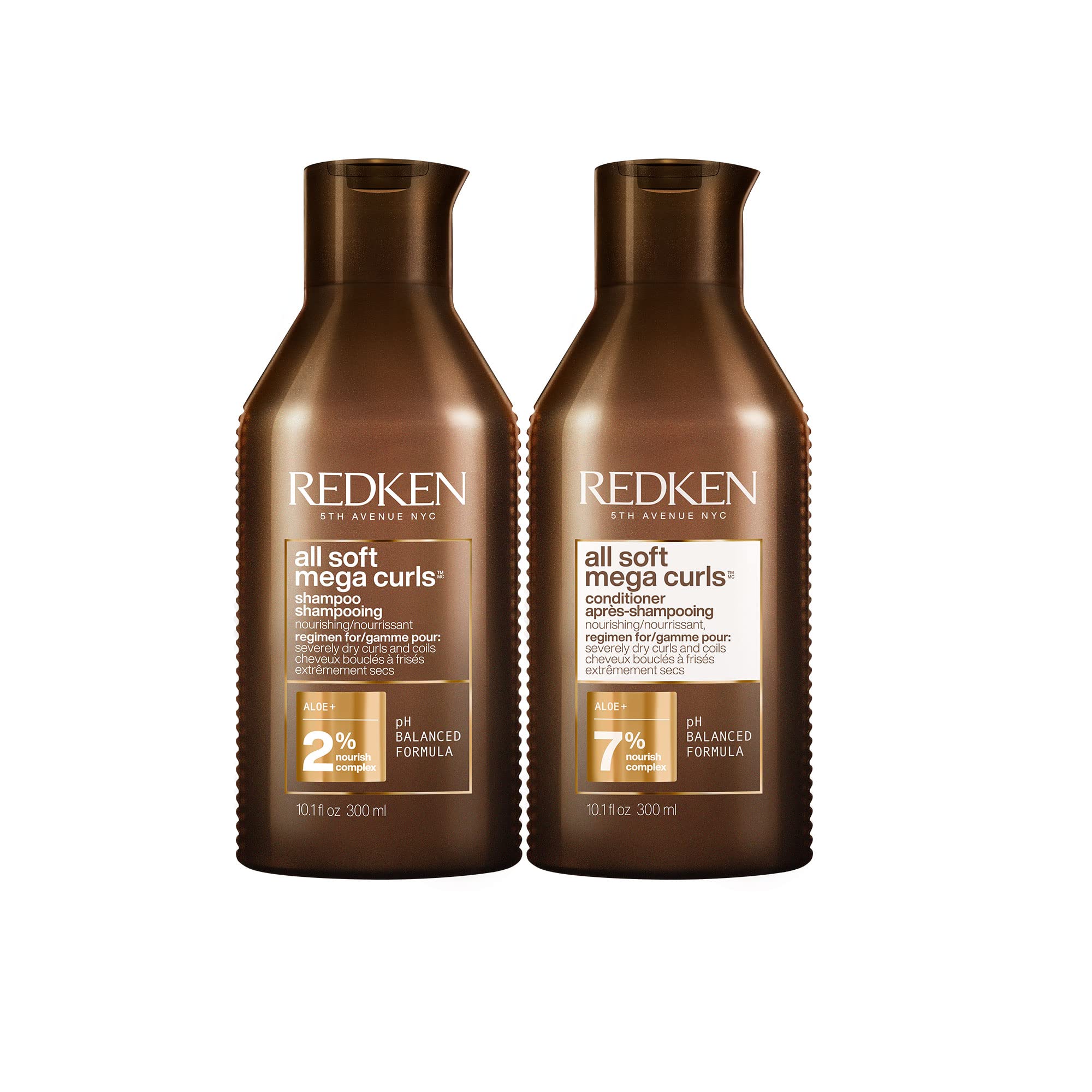 Foto 2 pulgar | Set De Champú Y Acondicionador Redken All Soft Mega Curls 300 Ml - Venta Internacional.