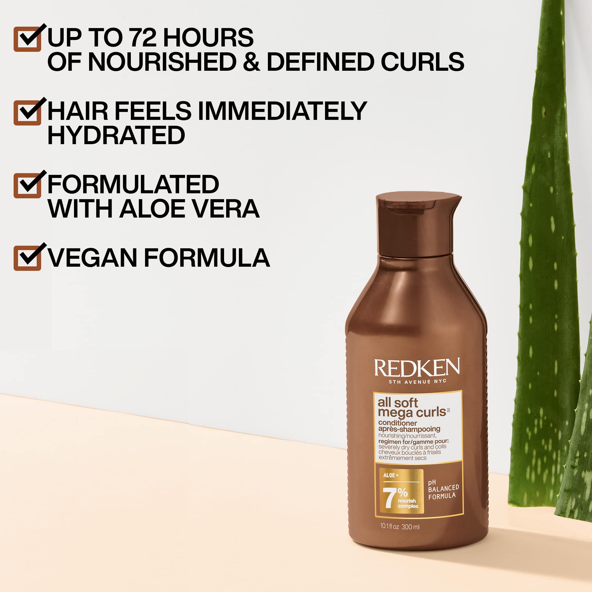 Foto 6 pulgar | Set De Champú Y Acondicionador Redken All Soft Mega Curls 300 Ml - Venta Internacional.