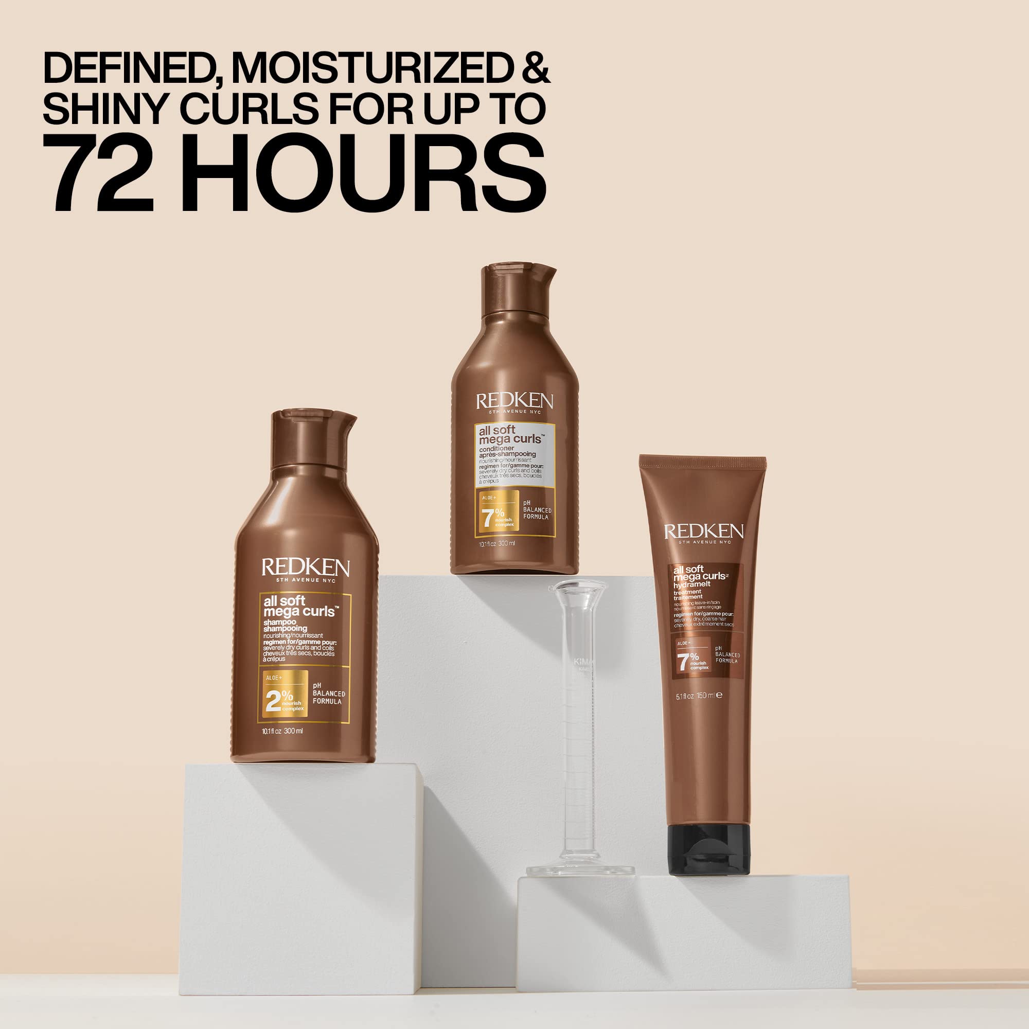 Foto 7 pulgar | Set De Champú Y Acondicionador Redken All Soft Mega Curls 300 Ml - Venta Internacional.