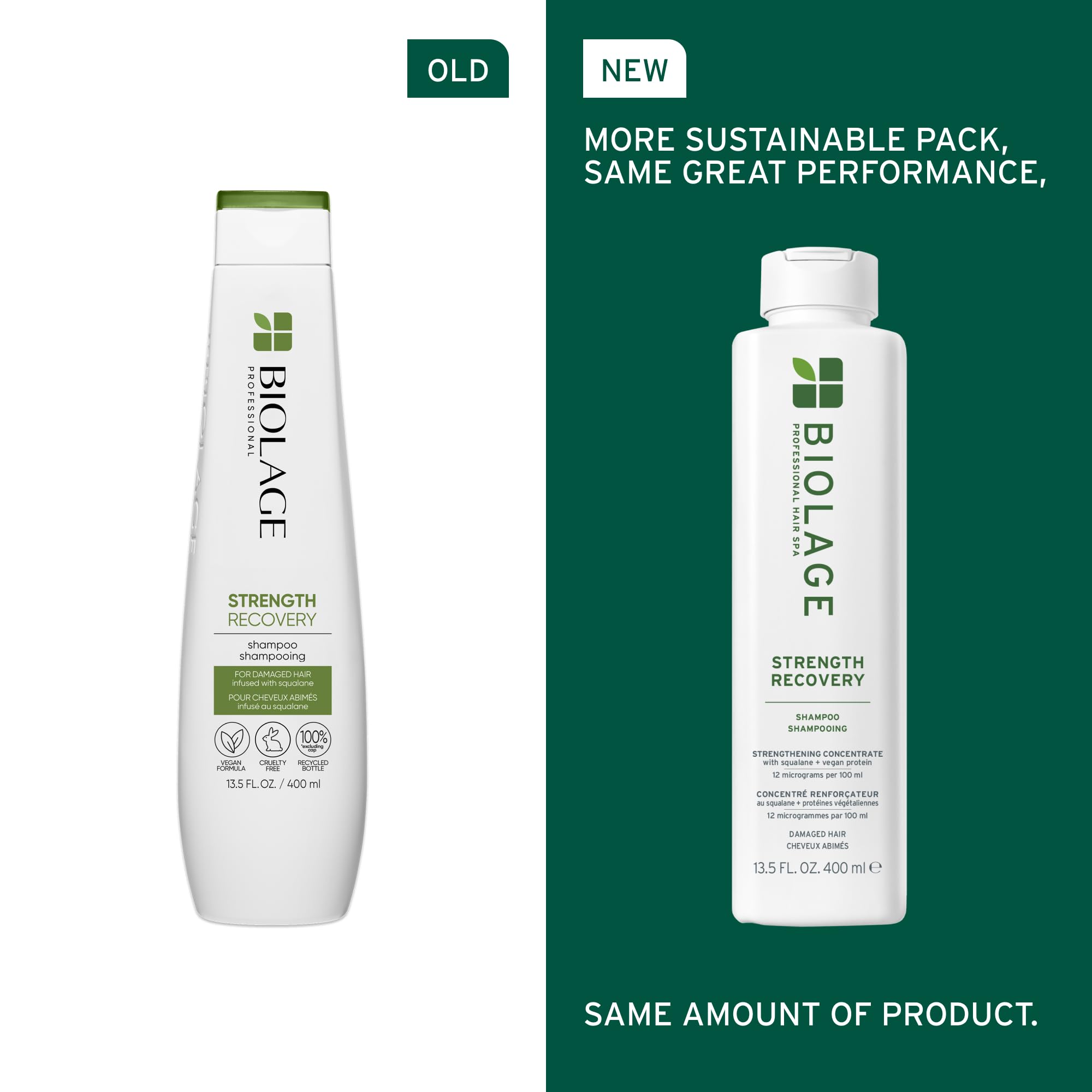 Foto 3 pulgar | Set De Champú Y Acondicionador Biolage Strength Recovery - Venta Internacional.