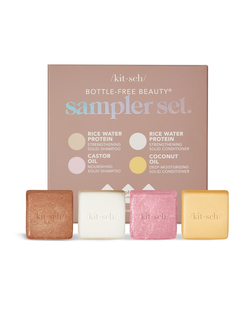 Foto 1 | Set de Shampoo y Acondicionador en Barra Kitsch Sampler 4 Piezas - Venta Internacional