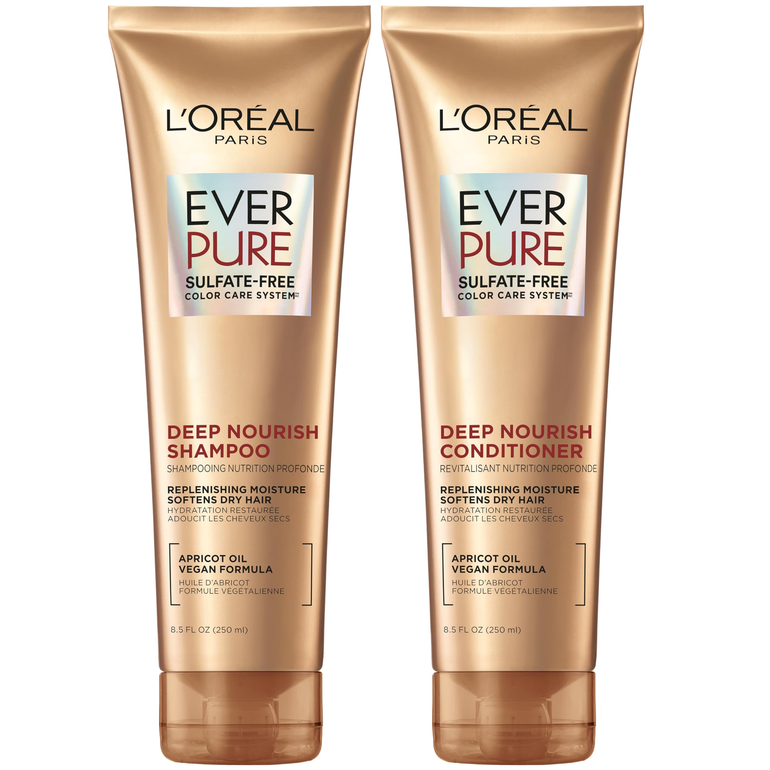 Foto 2 pulgar | Set de Shampoo y Acondicionador L'oreal Paris Everpure 250 Ml x 2 - Venta Internacional