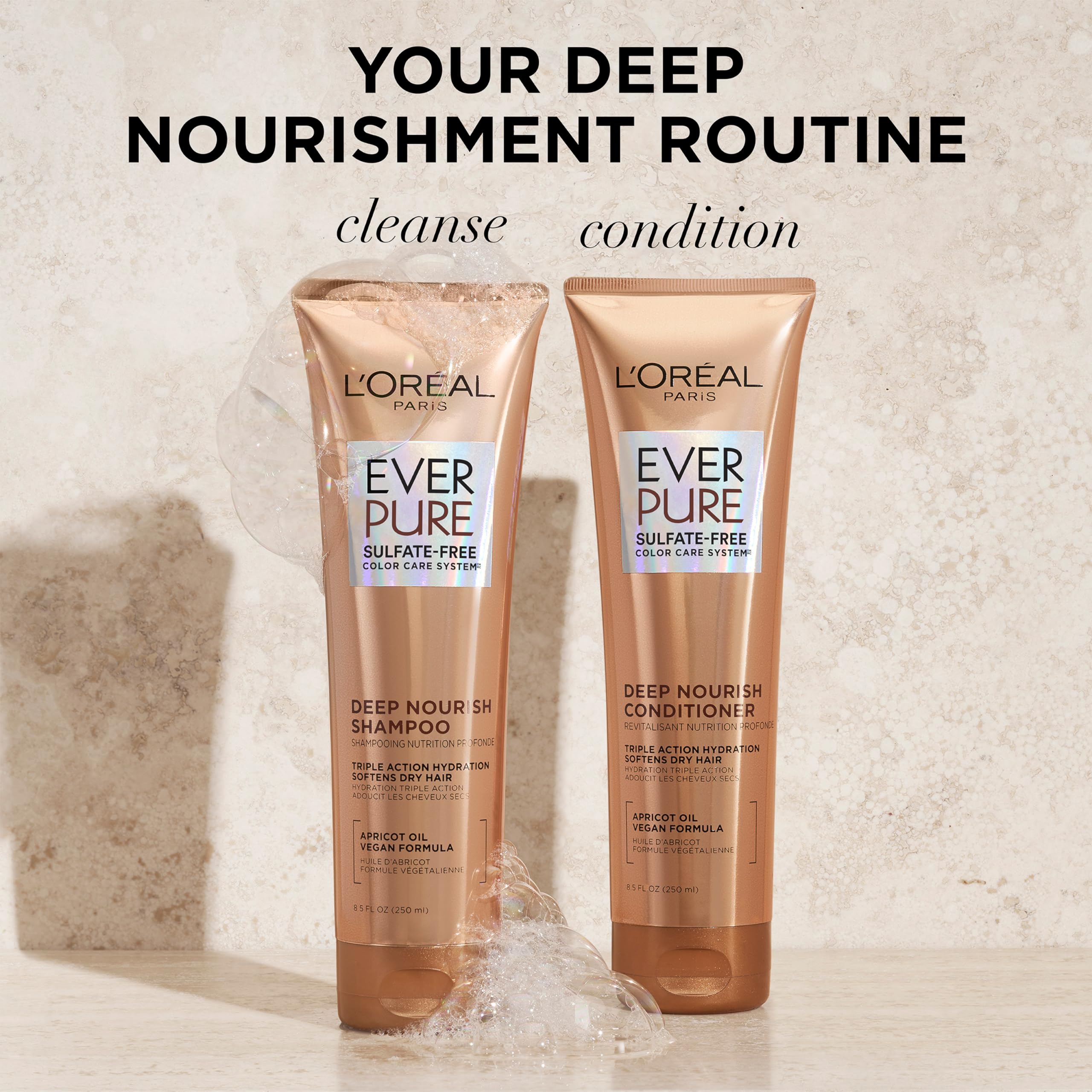 Foto 8 pulgar | Set de Shampoo y Acondicionador L'oreal Paris Everpure 250 Ml x 2 - Venta Internacional