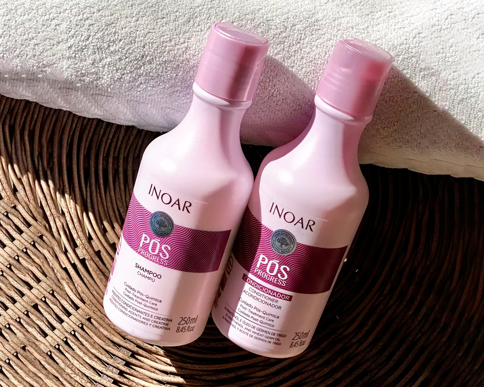 Foto 5 pulgar | Inoar Pos Progress Shampoo Y Acondicionador Tratamiento Post Alisado Duo