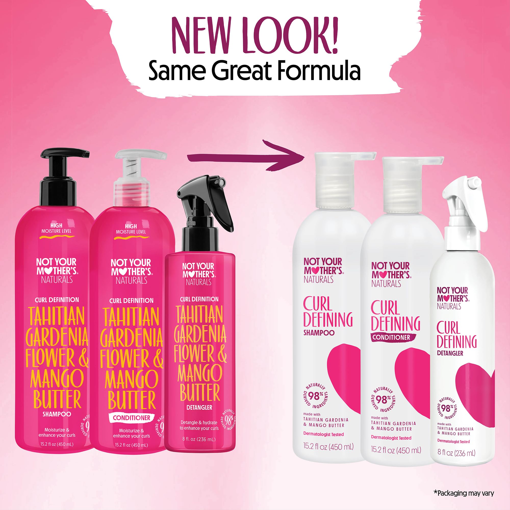 Foto 2 | Set de Cuidado del Cabello Not Your Mother's Naturals Rizos Definidos 3 Piezas - Venta Internacional