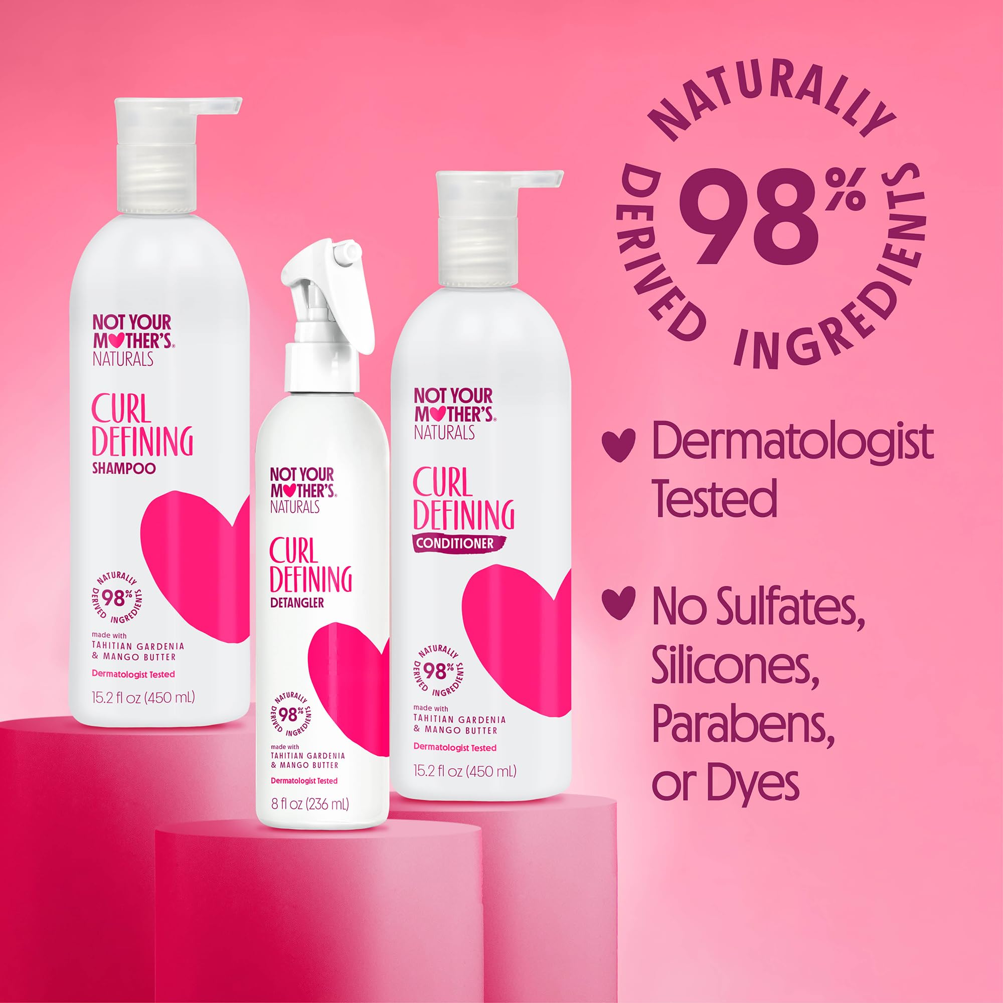 Foto 7 pulgar | Set de Cuidado del Cabello Not Your Mother's Naturals Rizos Definidos 3 Piezas - Venta Internacional